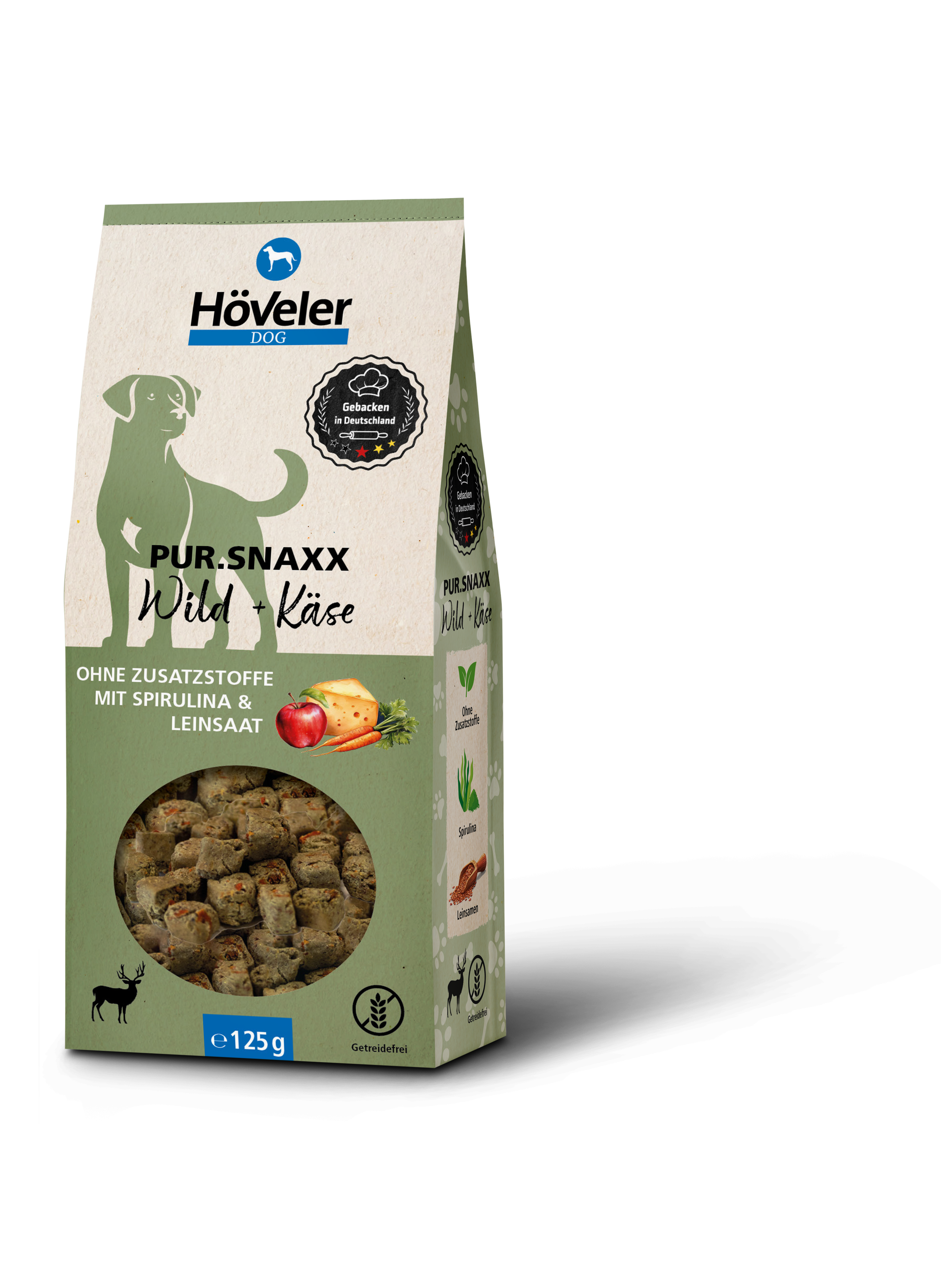 Höveler DOG Pur.SNAXX Wild + Käse