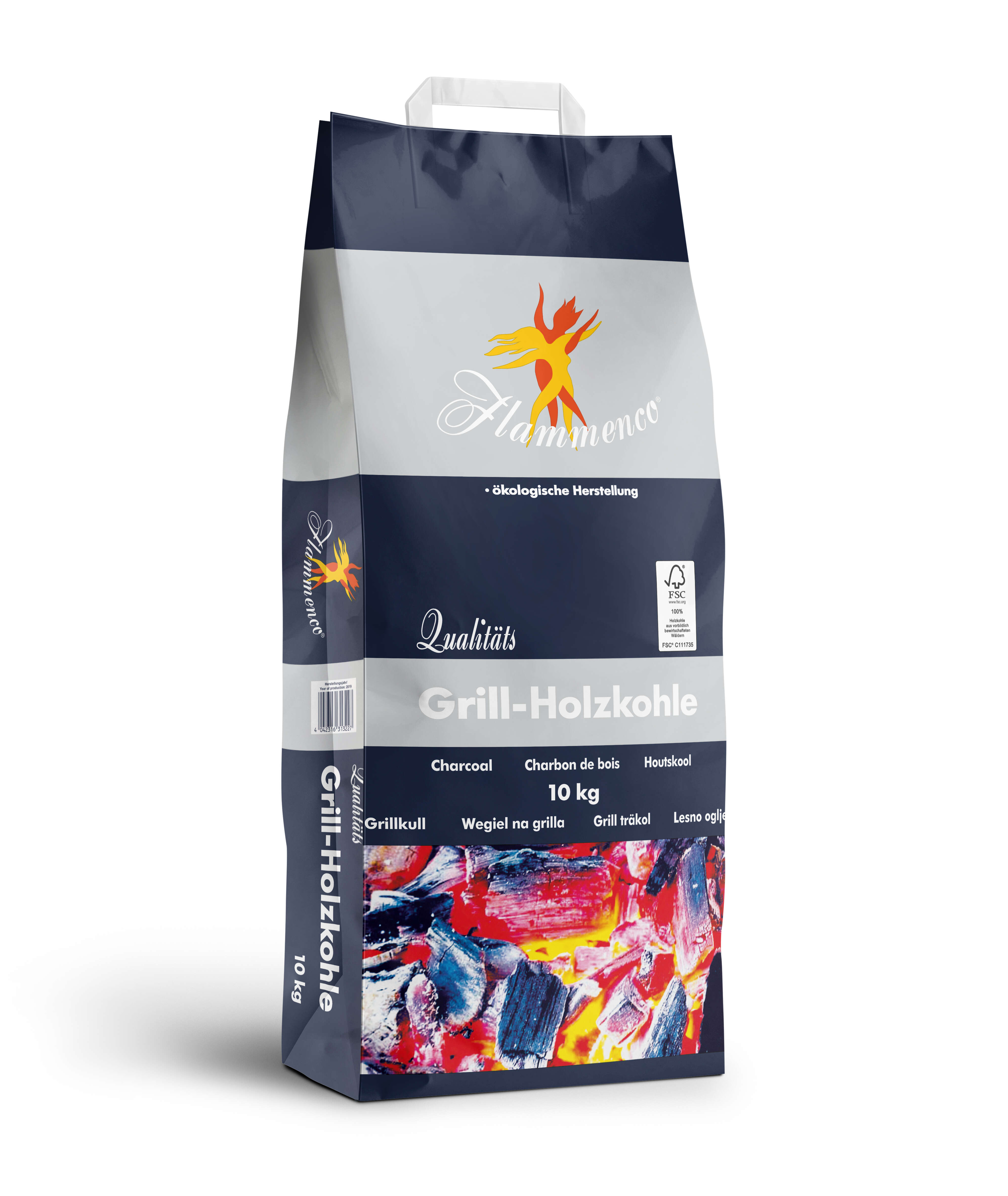 FLAMMENCO Grillholzkohle FSC