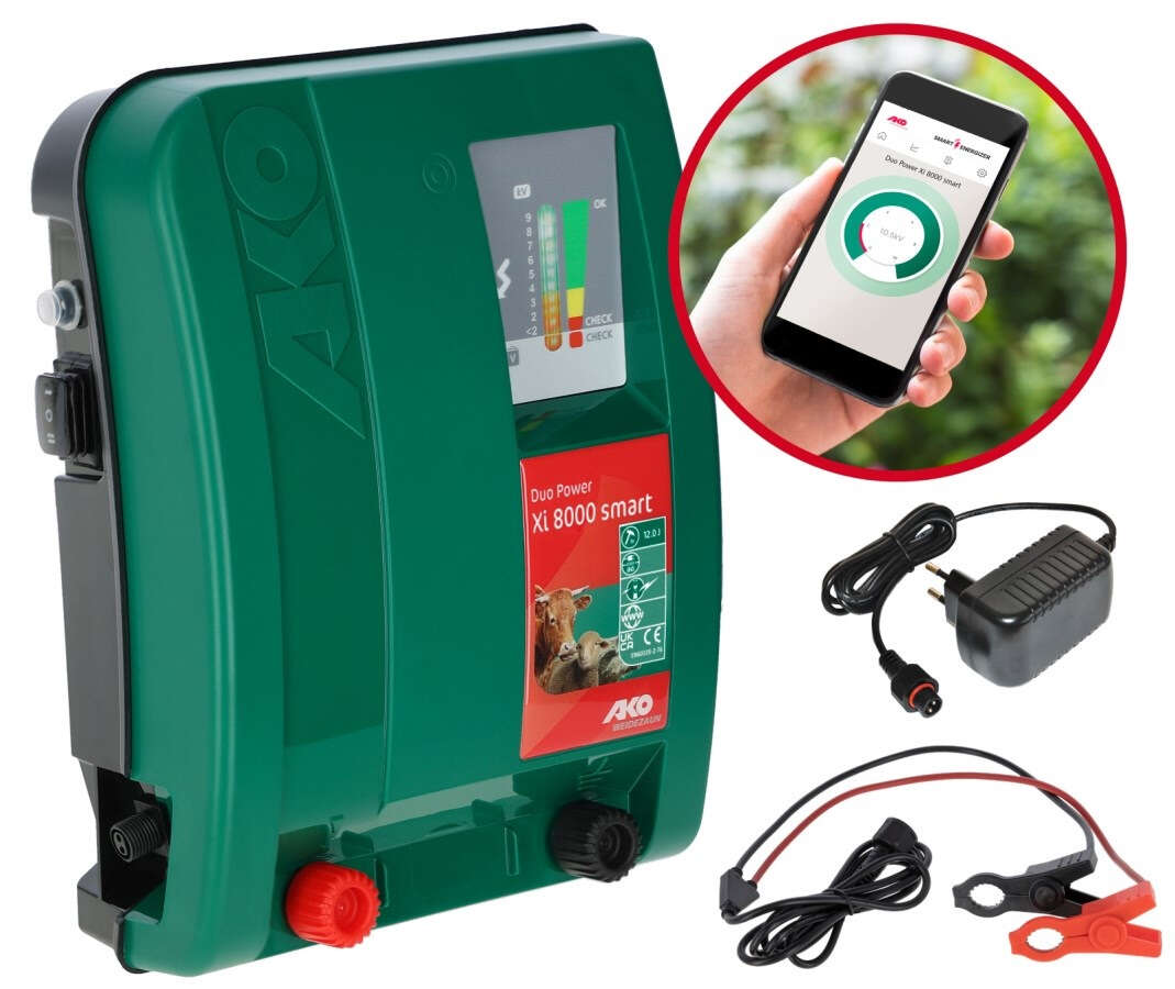 AKO Weidezaungerät DUO Power XI8000 Smart
