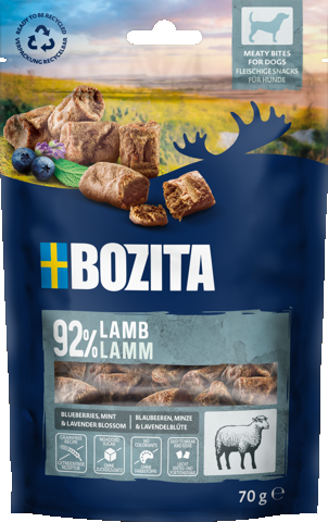 BOZITA Hundeleckerli Meaty Bites Lamm