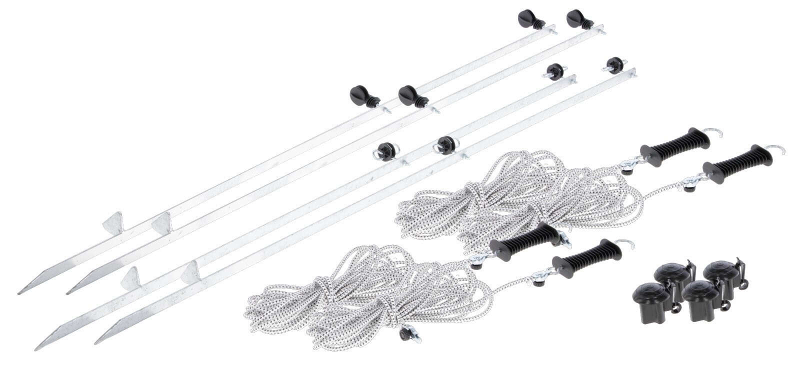 AKO Turnier-/ Paddock Zaun Set 7x7 m