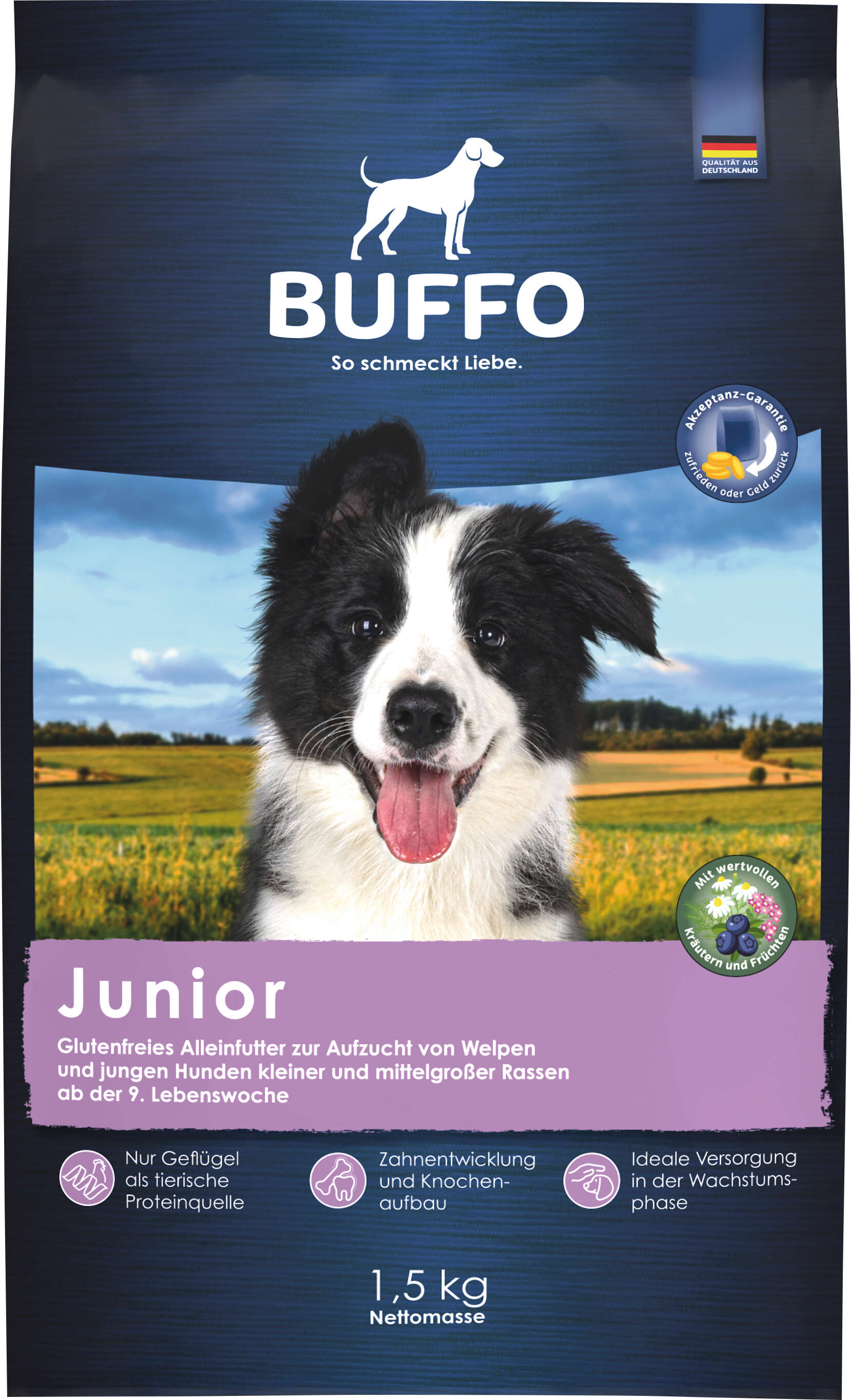 BUFFO Hunde-Trockenfutter Junior | raiffeisenmarkt.de