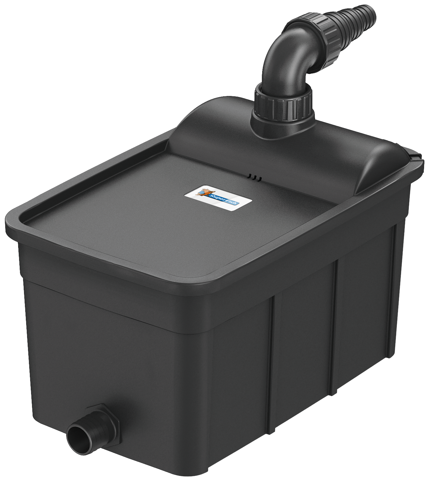 FEOXSHAL Teich Filterbox 25cm - Verstopfungshemmend Für Außenbecken