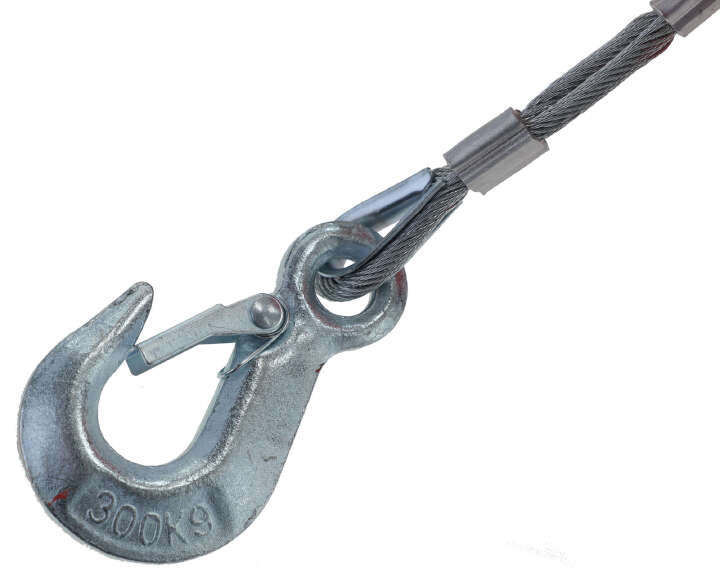 H-YEEU Seilwinde Elektrisch,125 kg/250 kg Flaschenzüge Seilzug 220 V