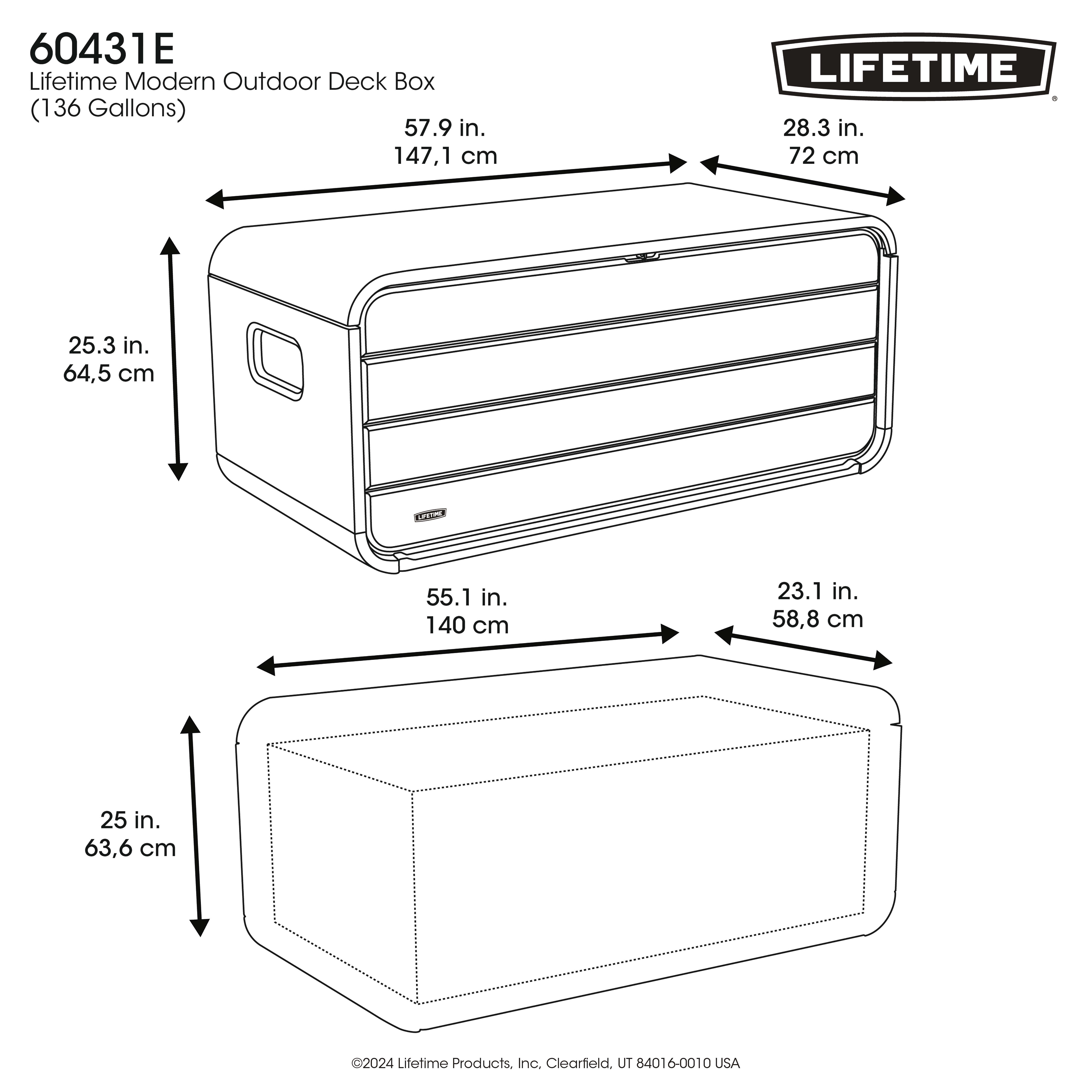 LIFETIME Kissen- und Auflagenbox