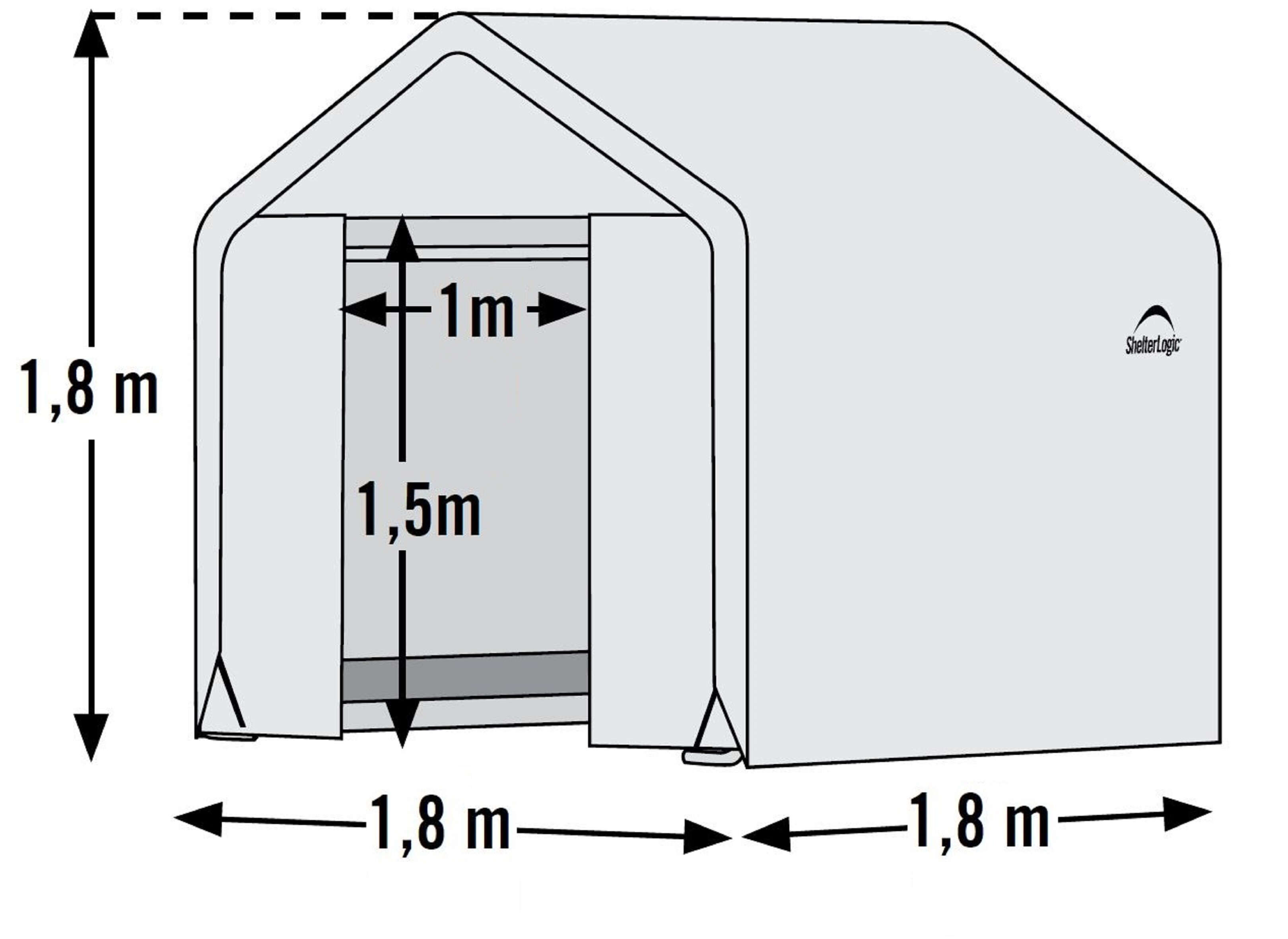 ShelterLogic Gewächshaus