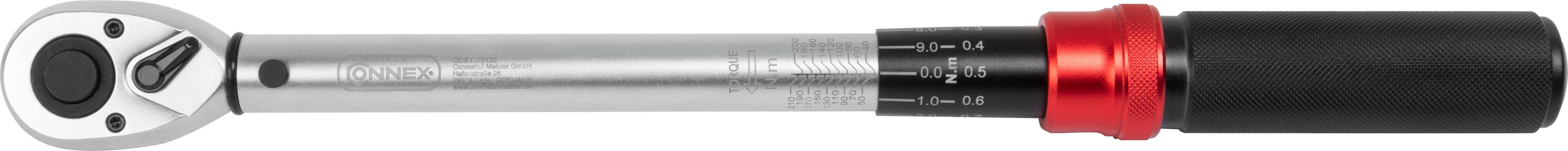 CONNEX Drehmomentschlüssel 1/2 Zoll 40-210 Nm