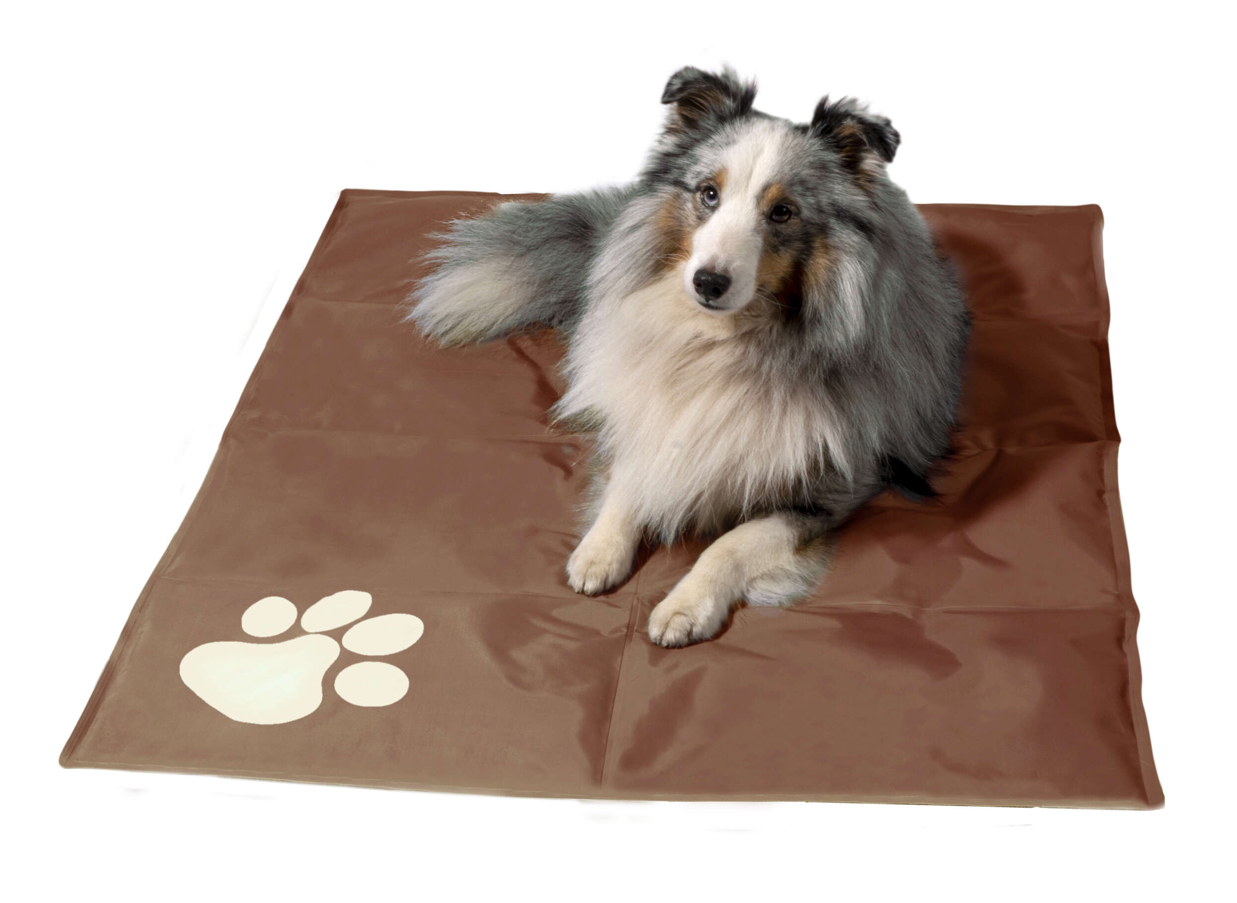dobar Kühlmatte für Hunde mit Pfotenprint