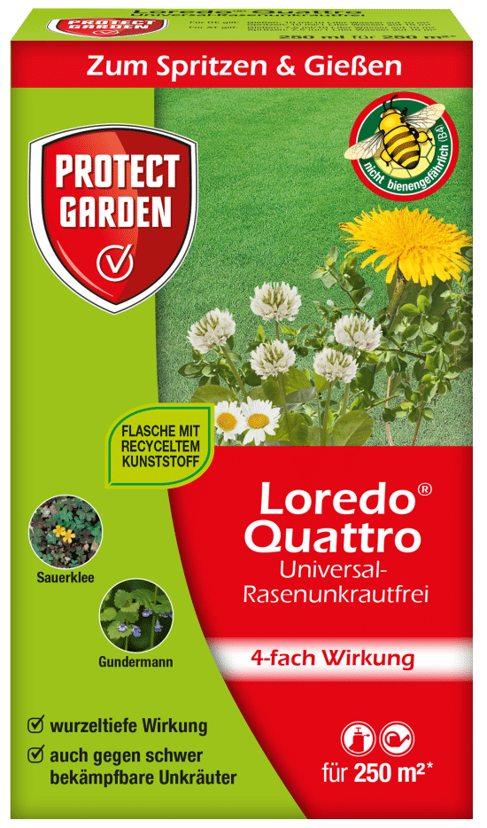 PROTECT GARDEN Loredo Quattro Universal-Rasenunkrautfrei