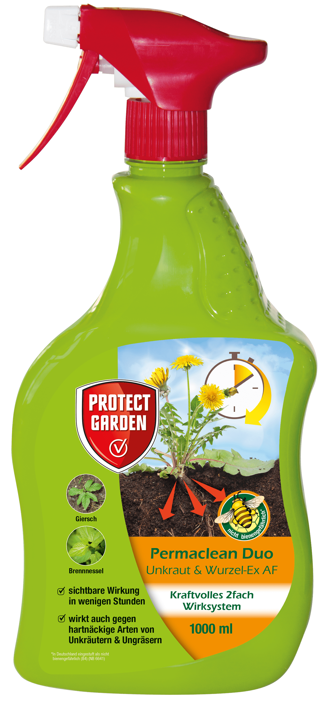 PROTECT GARDEN Permaclean Duo Unkraut & Wurzel-Ex AF