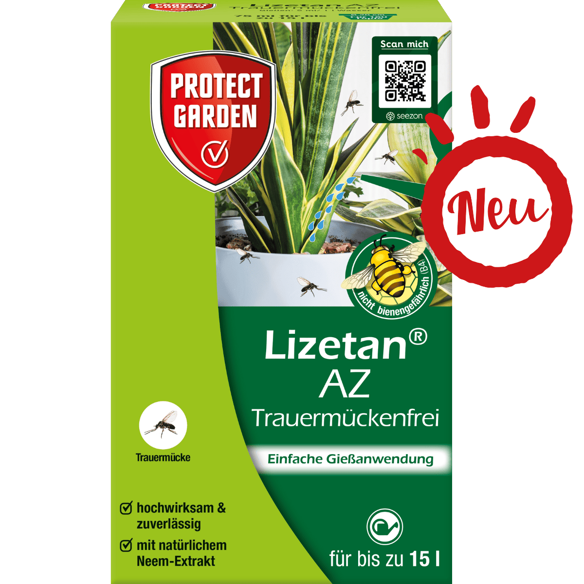 PROTECT GARDEN Lizetan AZ Trauermückenfrei