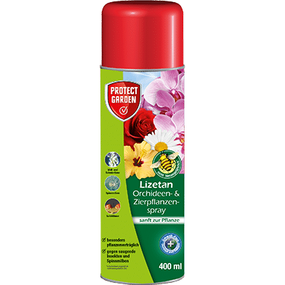 PROTECT GARDEN Lizetan Orchideen- & Zierpflanzenspray (gegen saugende und beißende Insekten)