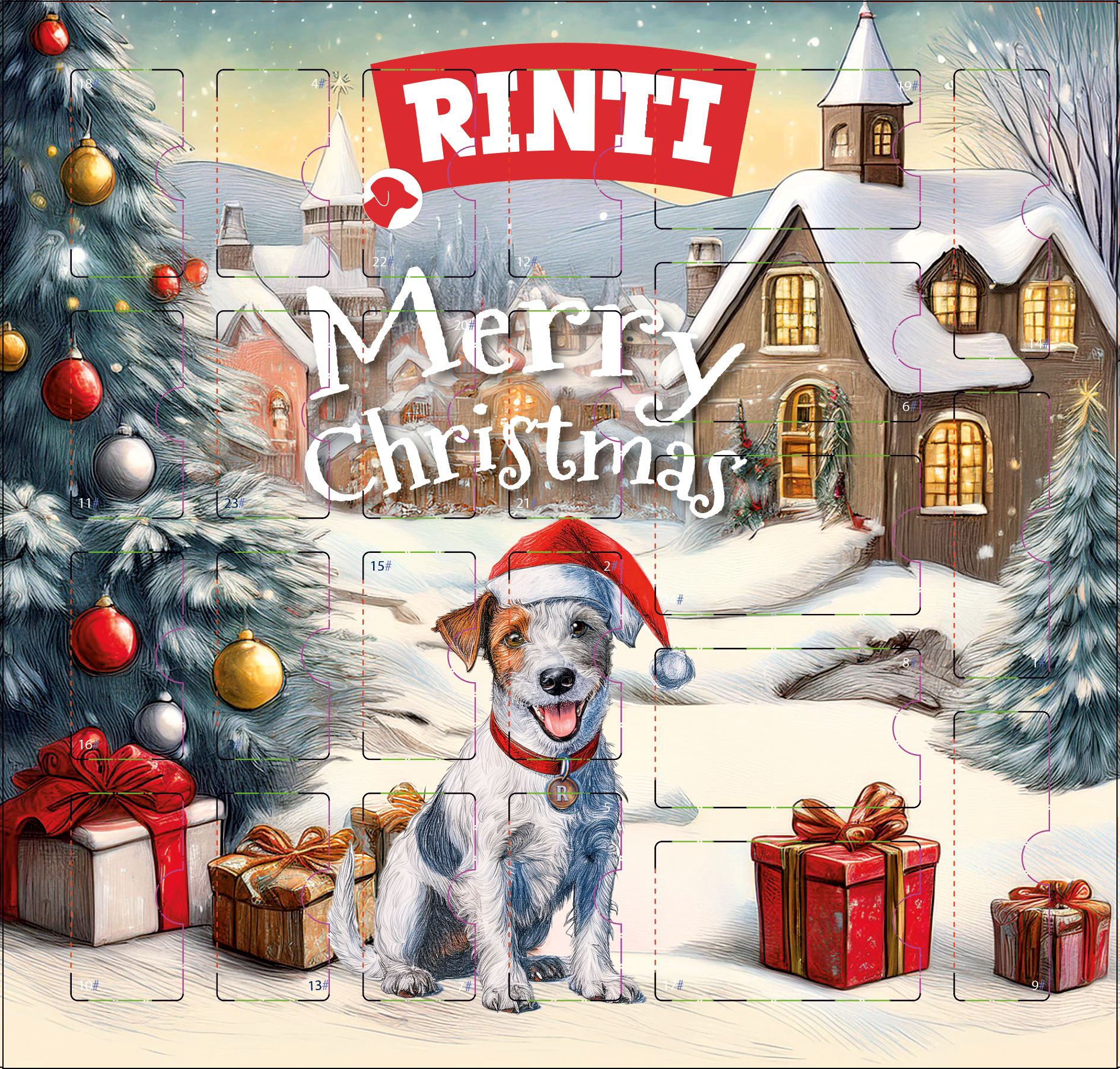 RINTI Hundeleckerli Chicko Adventskalender 2026