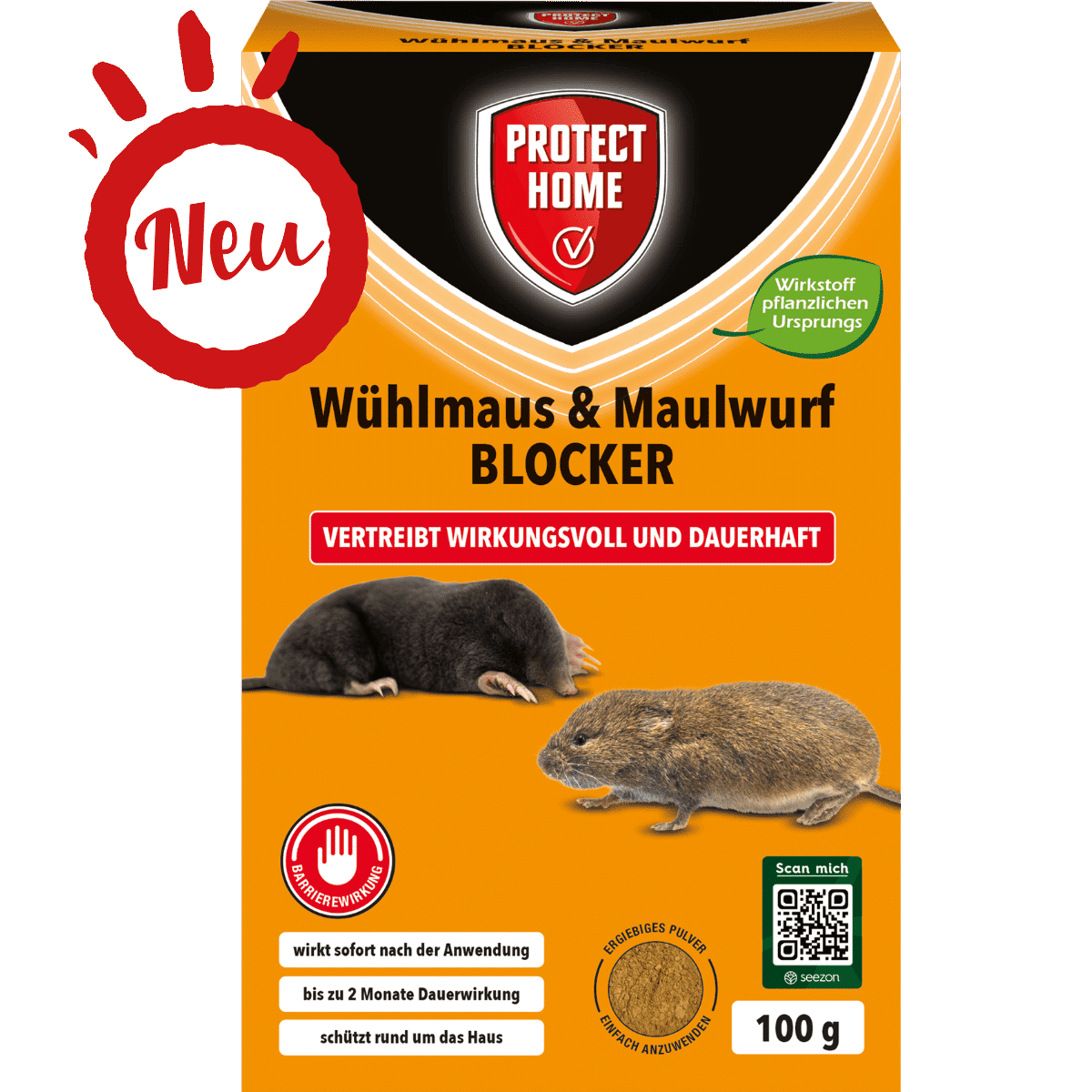 PROTECT HOME Wühlmaus & Maulwurf Blocker