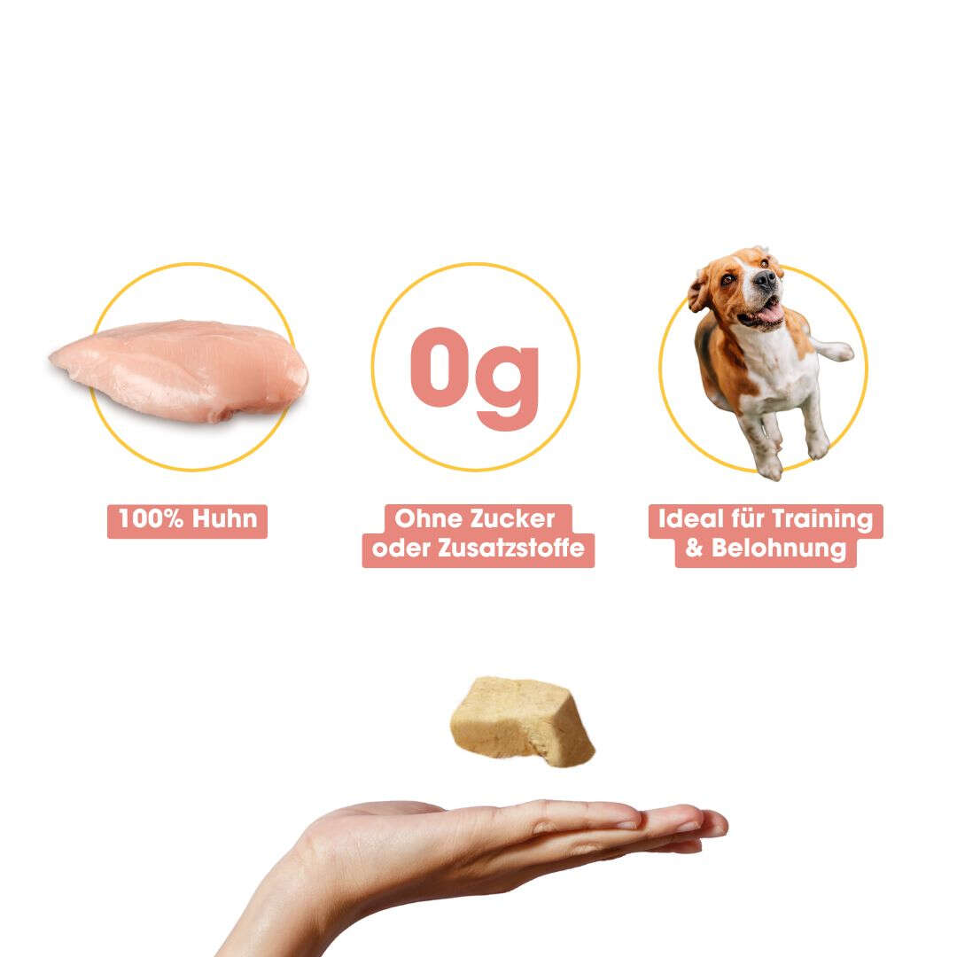 KAUDAS Hundeleckerli HuhnPur Natursnack