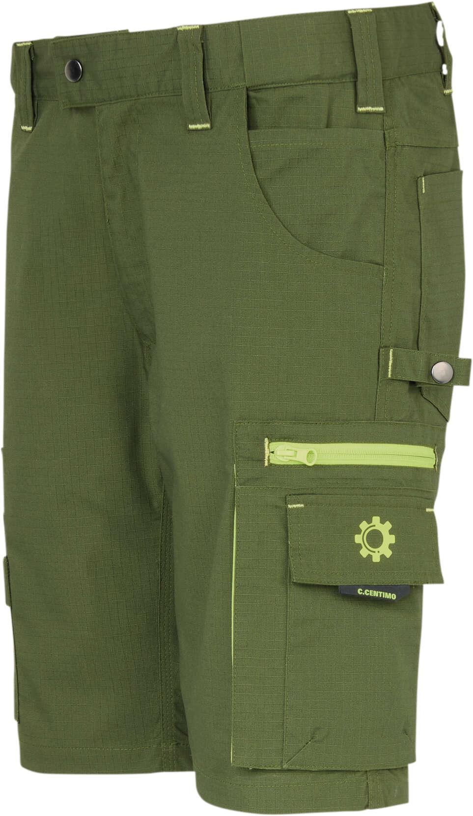 C.Centimo Dynamic Herren Arbeitsbermuda mit Zollstocktasche