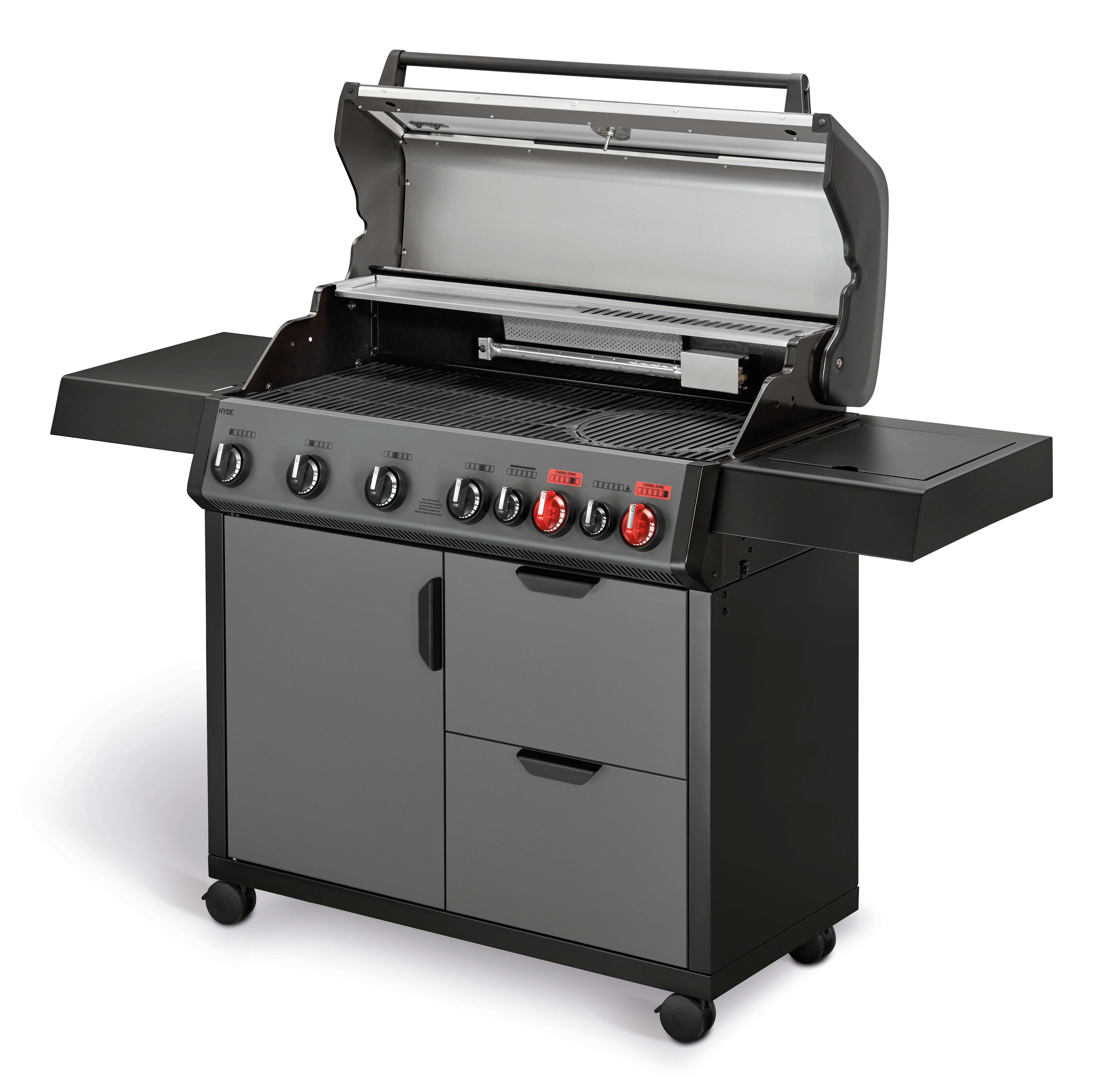 Enders Gasgrill Hyde 6 SIKR Turbo II inkl. Wetterschutzhaube