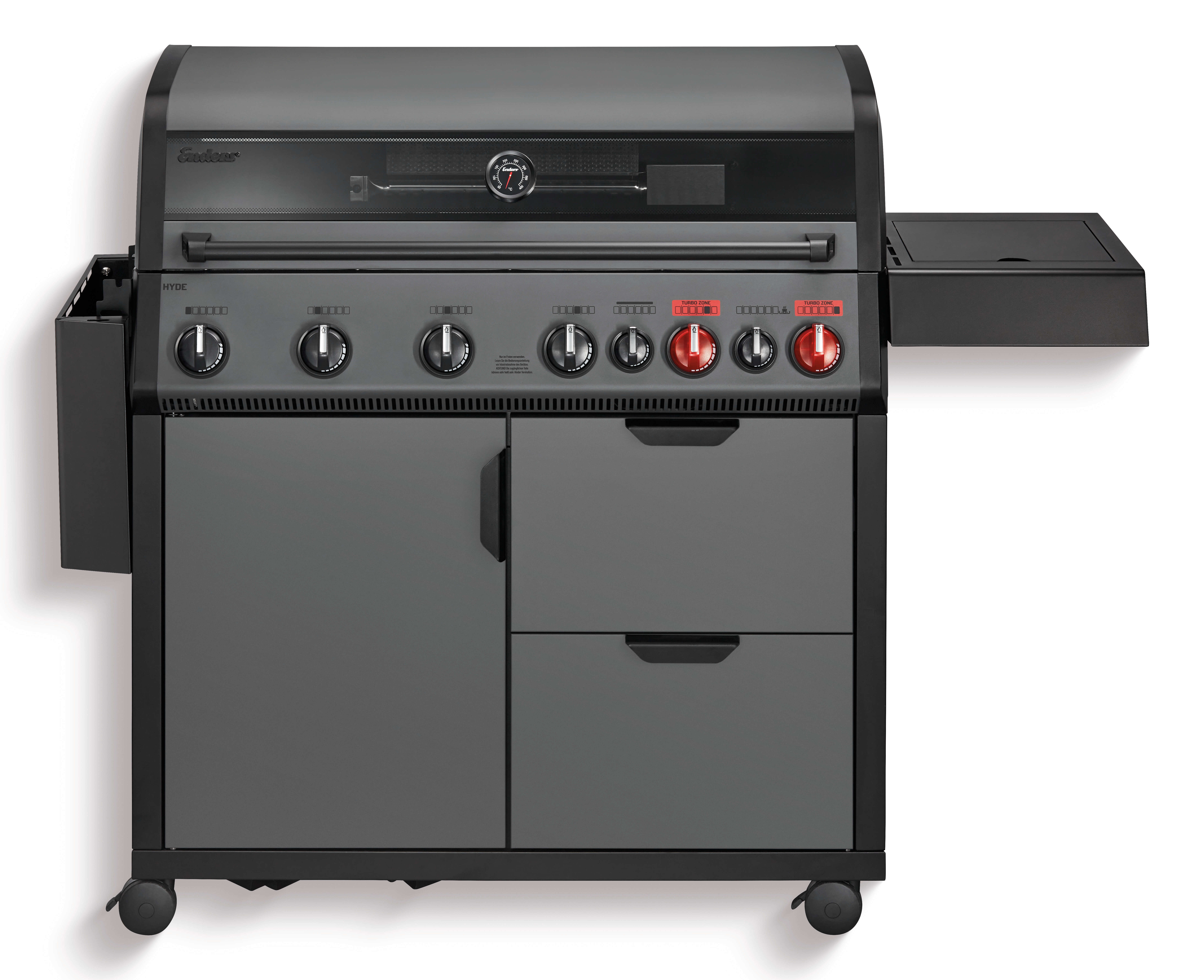 Enders Gasgrill Hyde 6 SIKR Turbo II inkl. Wetterschutzhaube