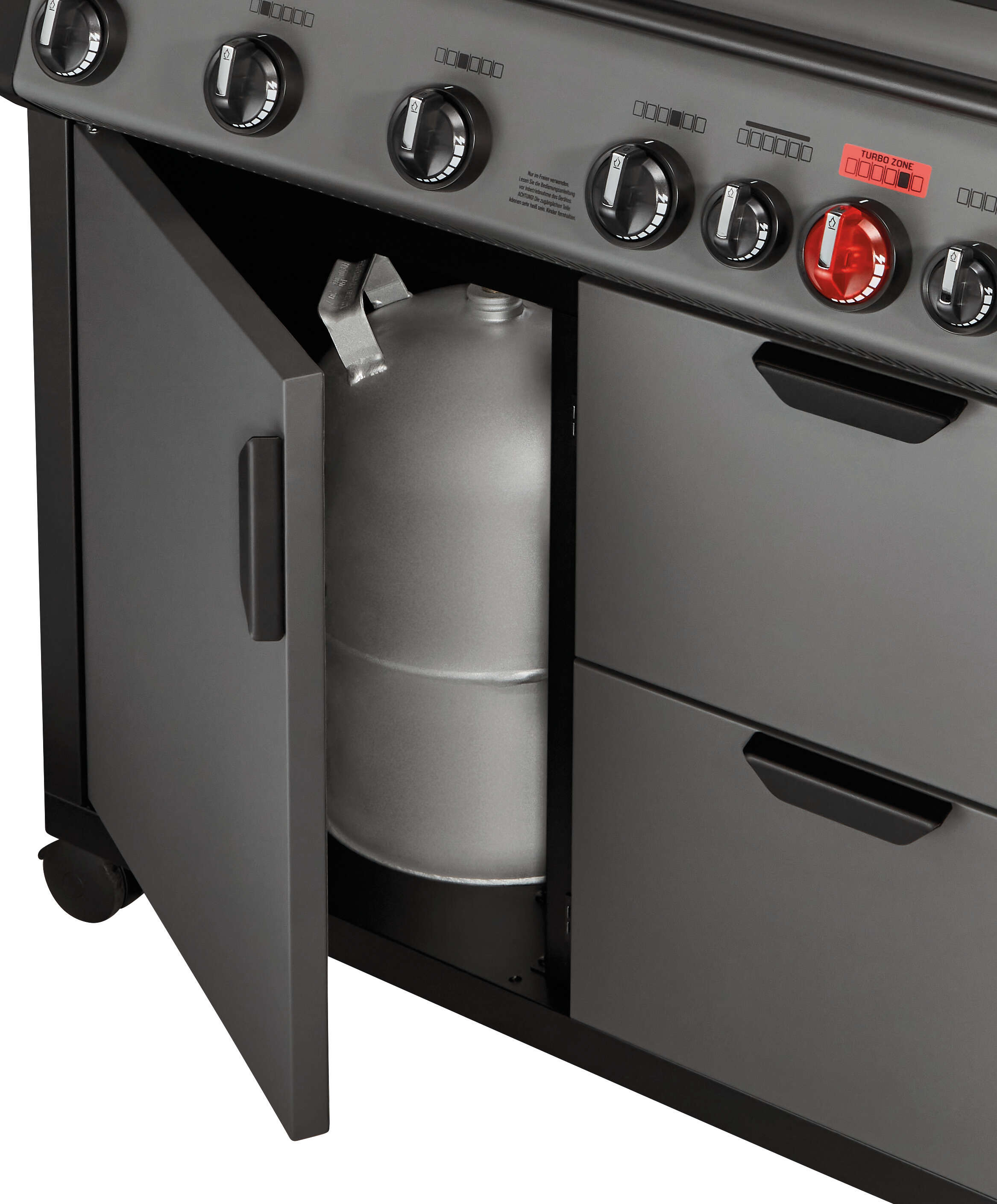 Enders Gasgrill Hyde 6 SIKR Turbo II inkl. Wetterschutzhaube