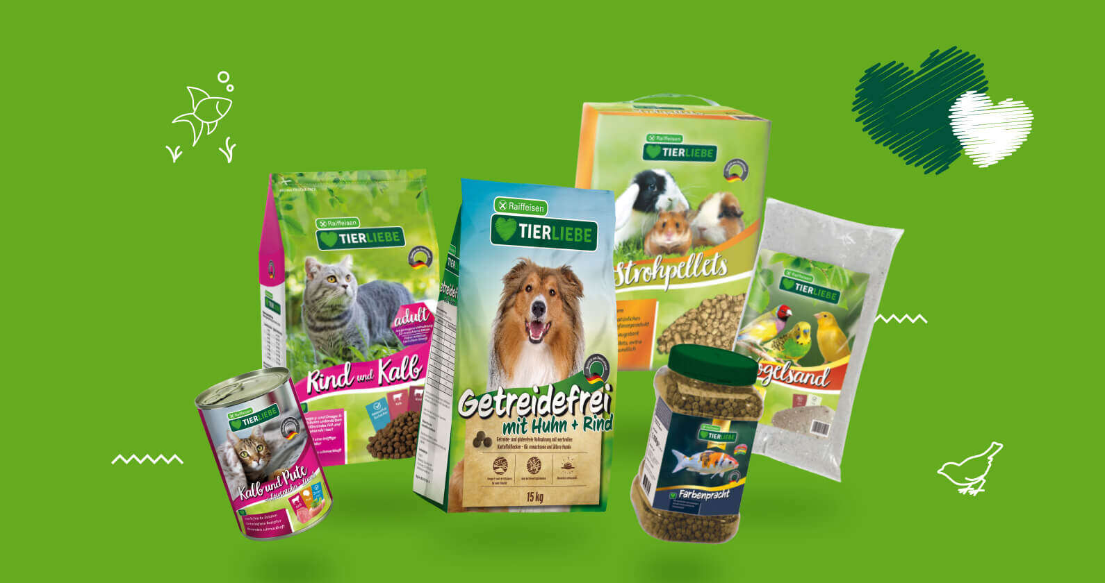banner Tierliebe raiffeisenmarkt