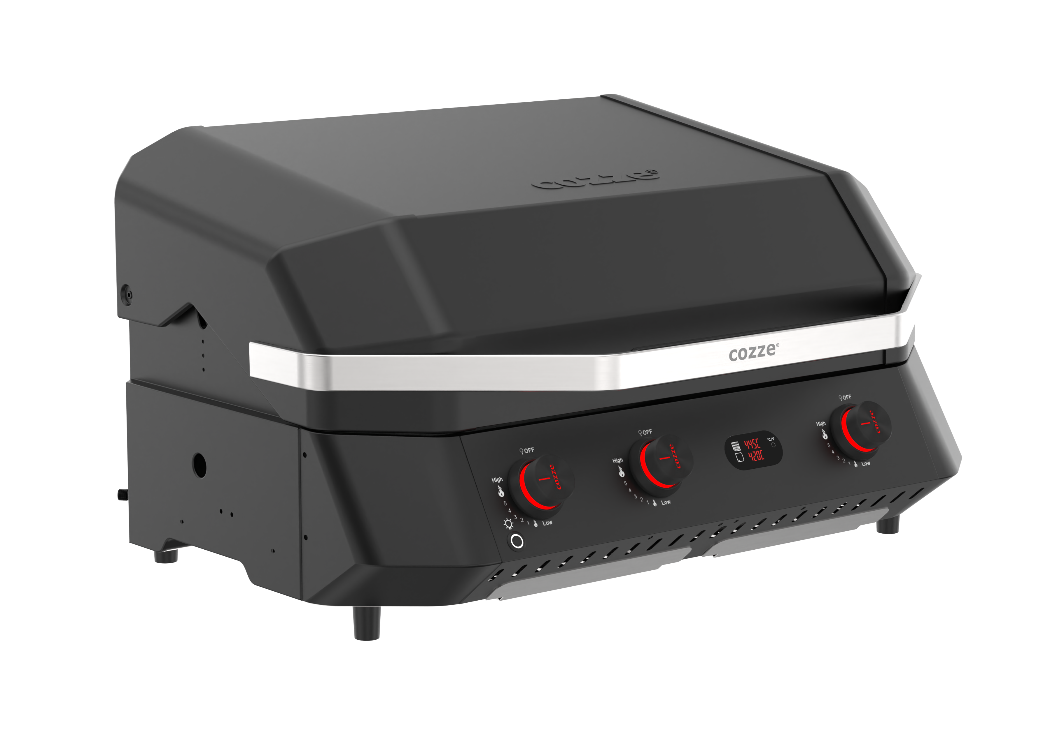 COZZE G-800 Combo Plancha-Grill