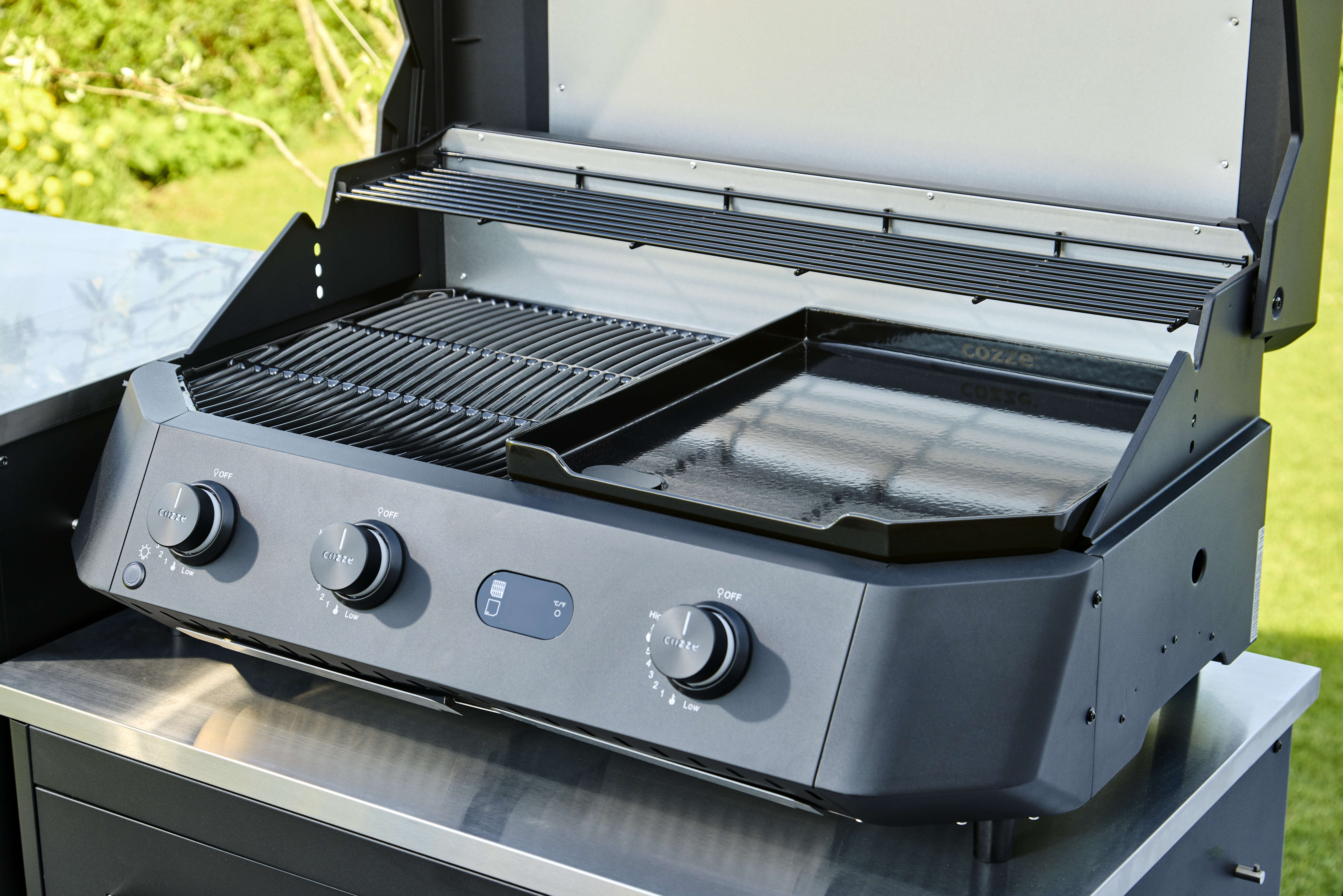 COZZE G-800 Combo Plancha-Grill