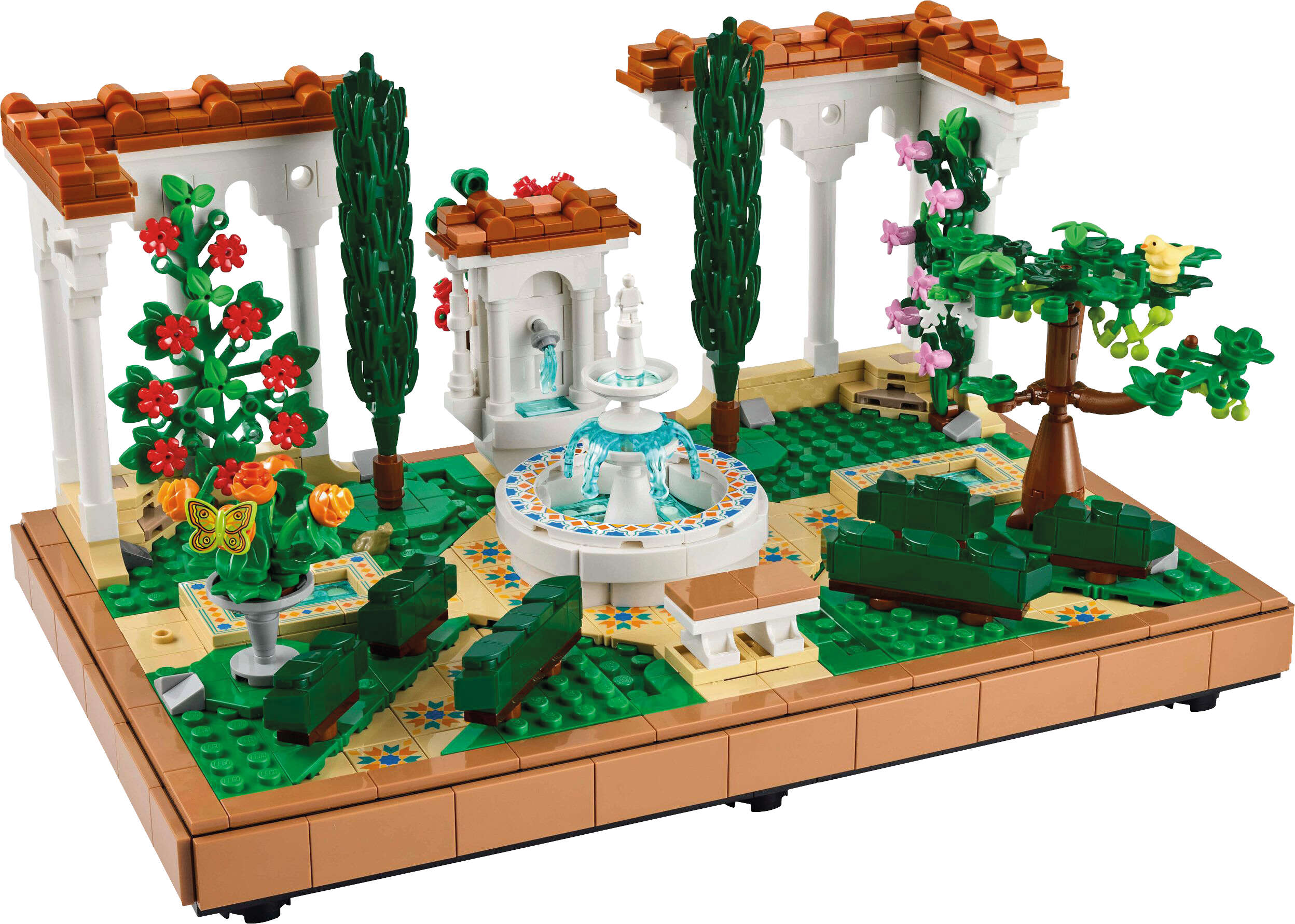 LEGO Icons Springbrunnen-Garten 10359