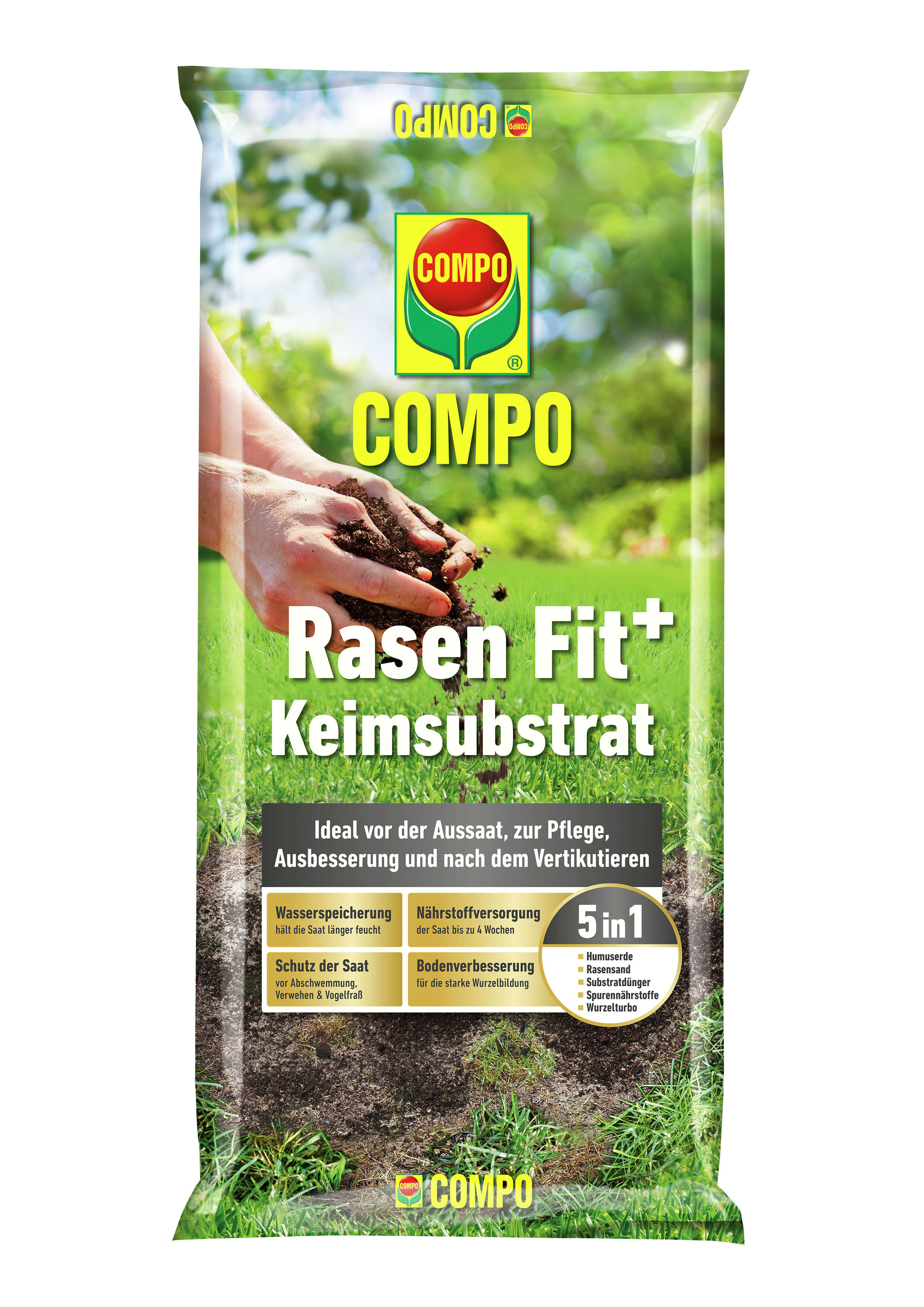 COMPO Rasen Fit+ Keimsubstrat | raiffeisenmarkt.de