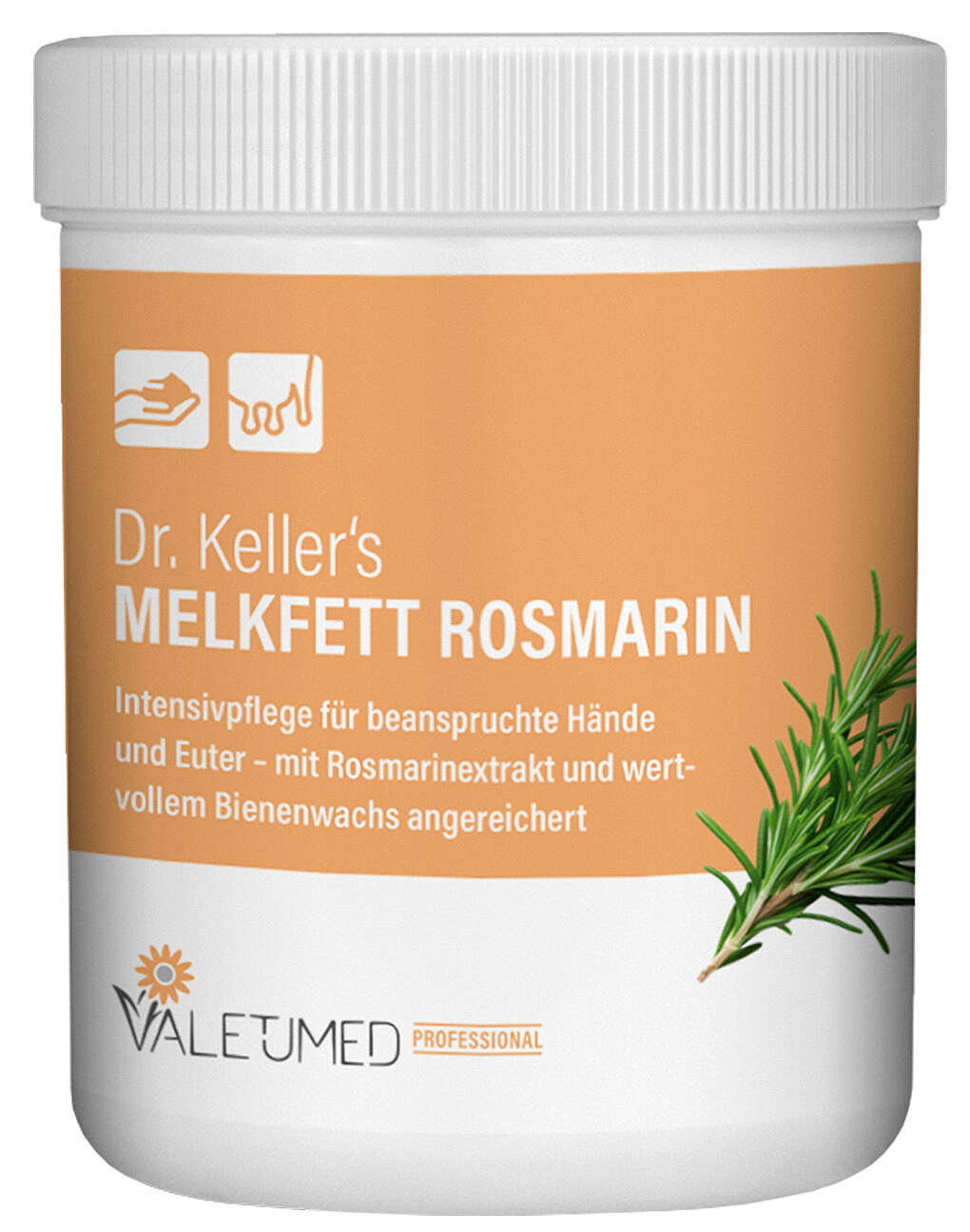 VALETUMED Dr. Keller's Melkfett mit Rosmarin