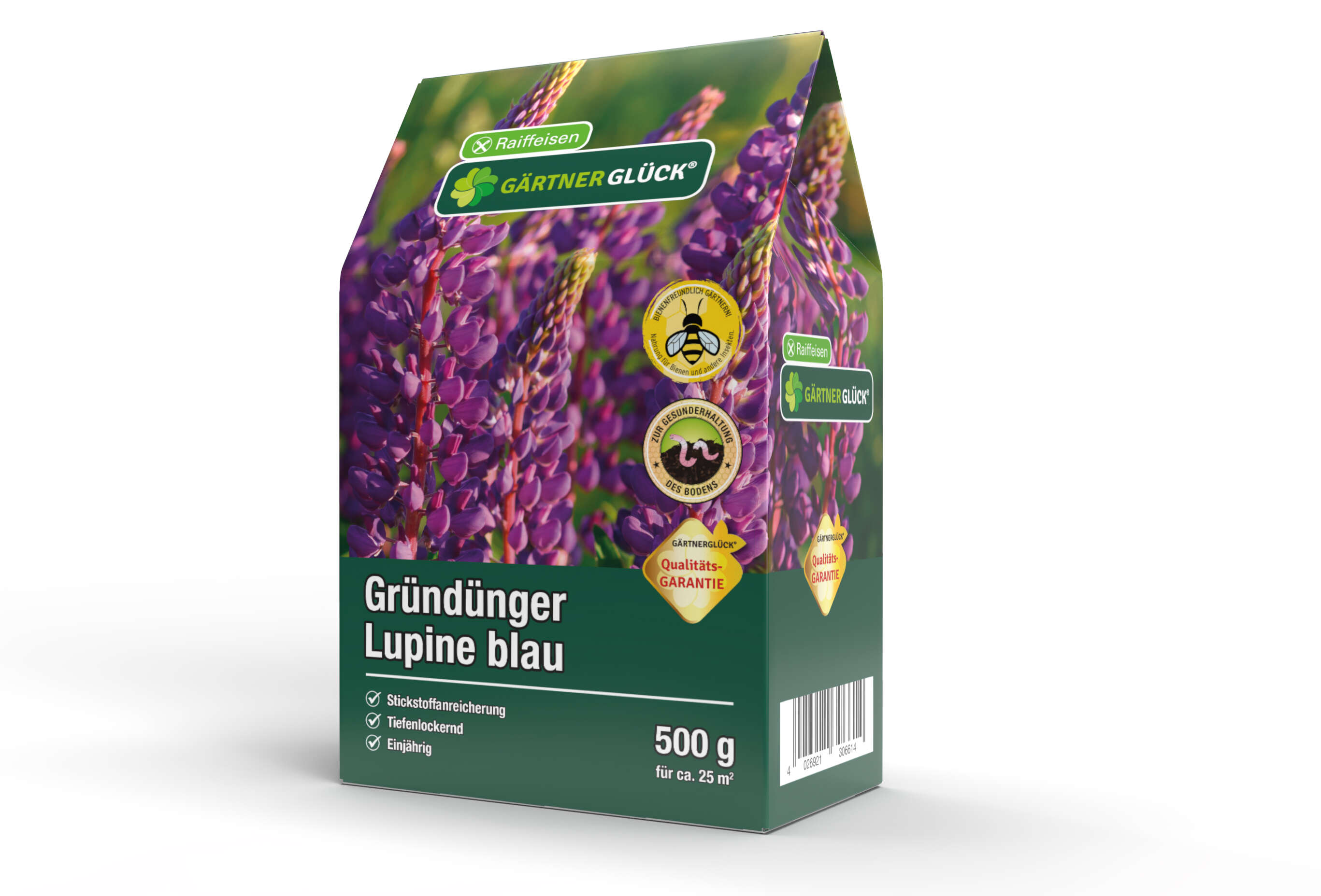 GÄRTNERGLÜCK Gründünger Lupine blau
