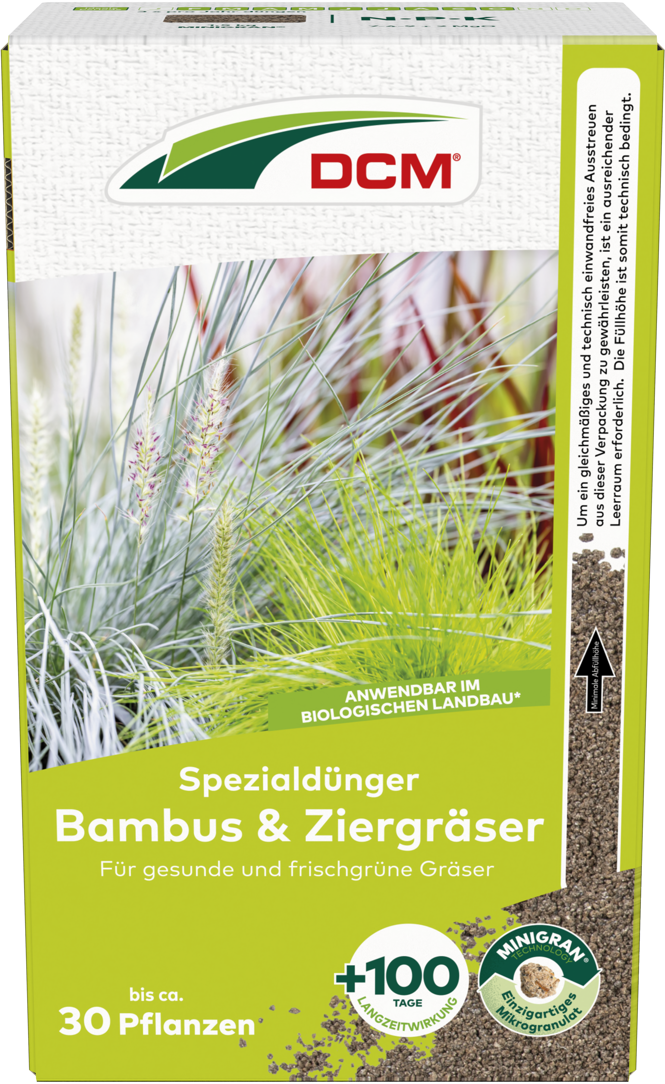 DCM Spezialdünger Bambus & Ziergräser