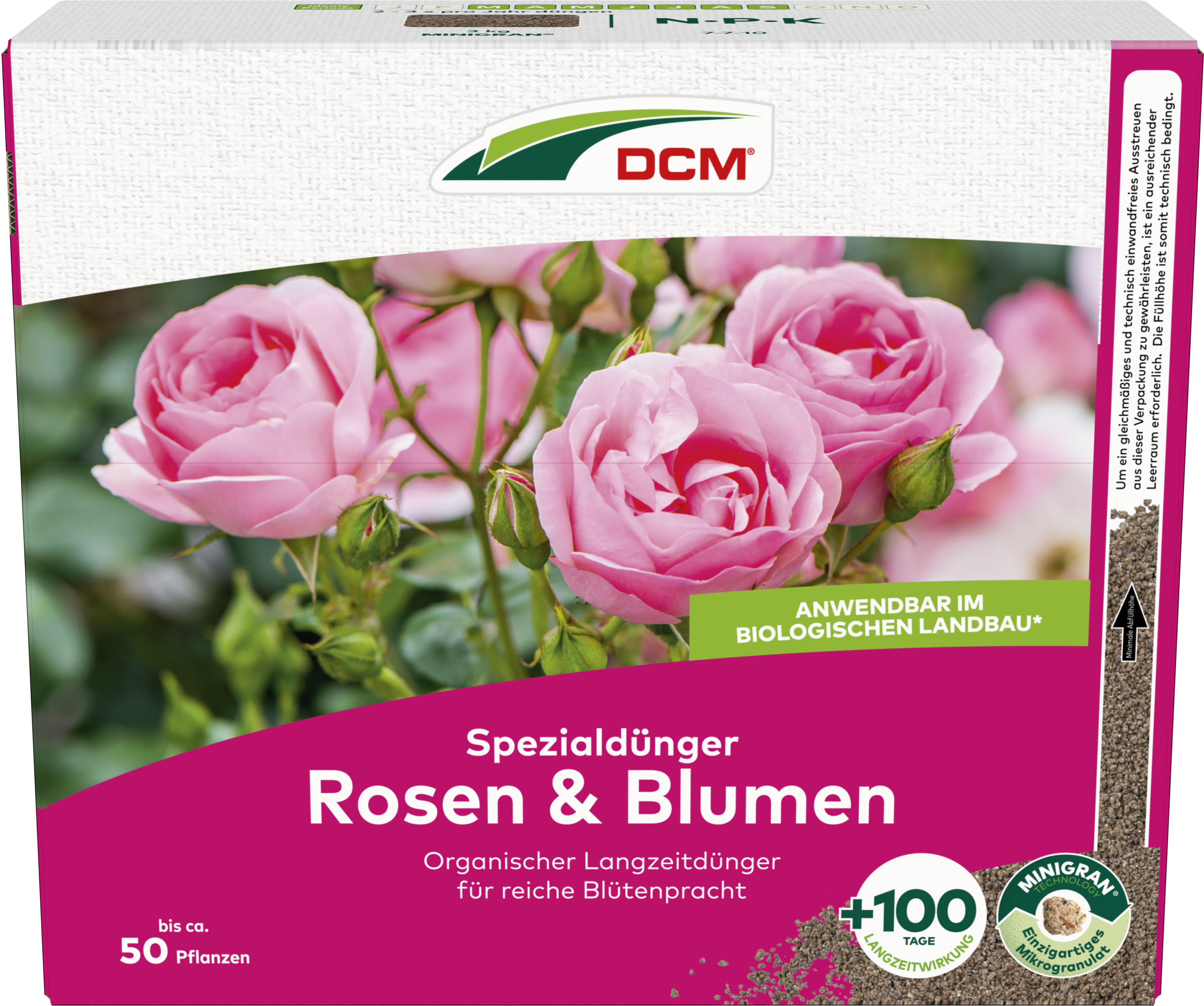 DCM Spezialdünger Rosen & Blumen