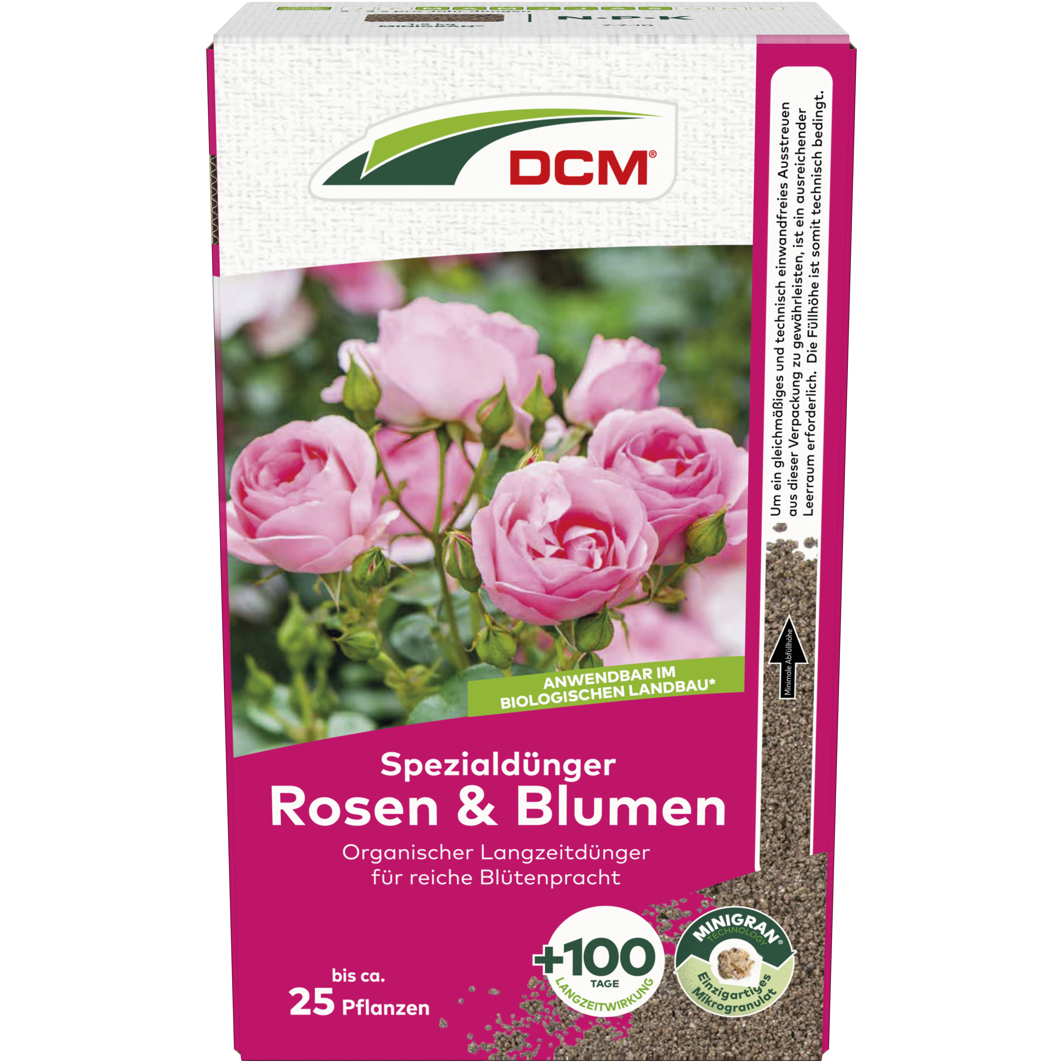 DCM Spezialdünger Rosen & Blumen
