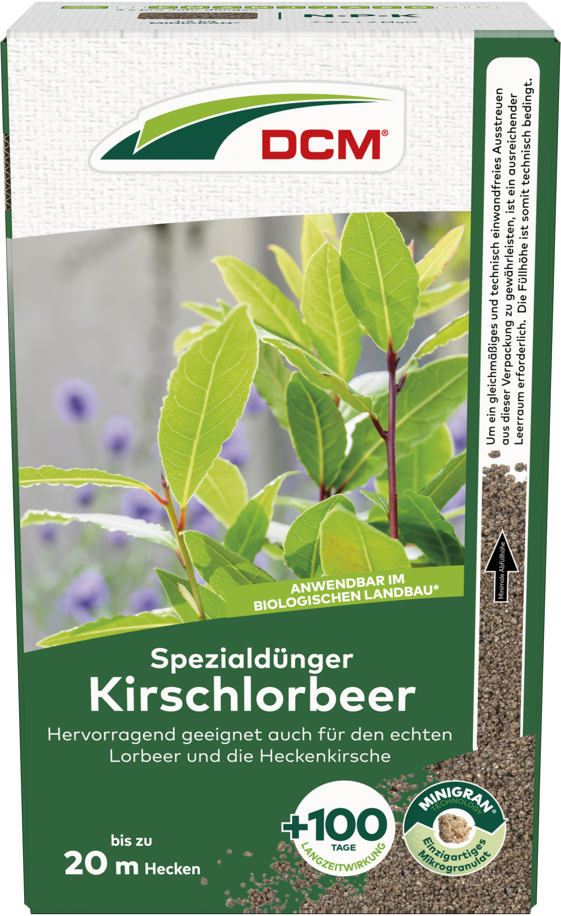 DCM Spezialdünger Kirschlorbeer