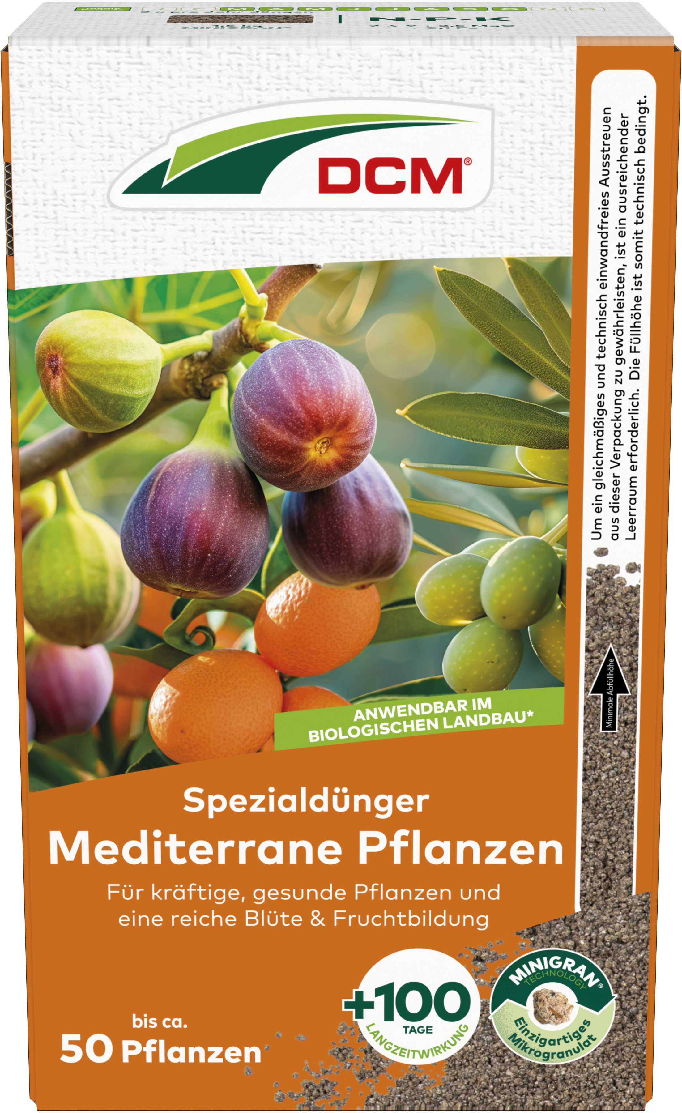 DCM Spezialdünger Mediterrane Pflanzen