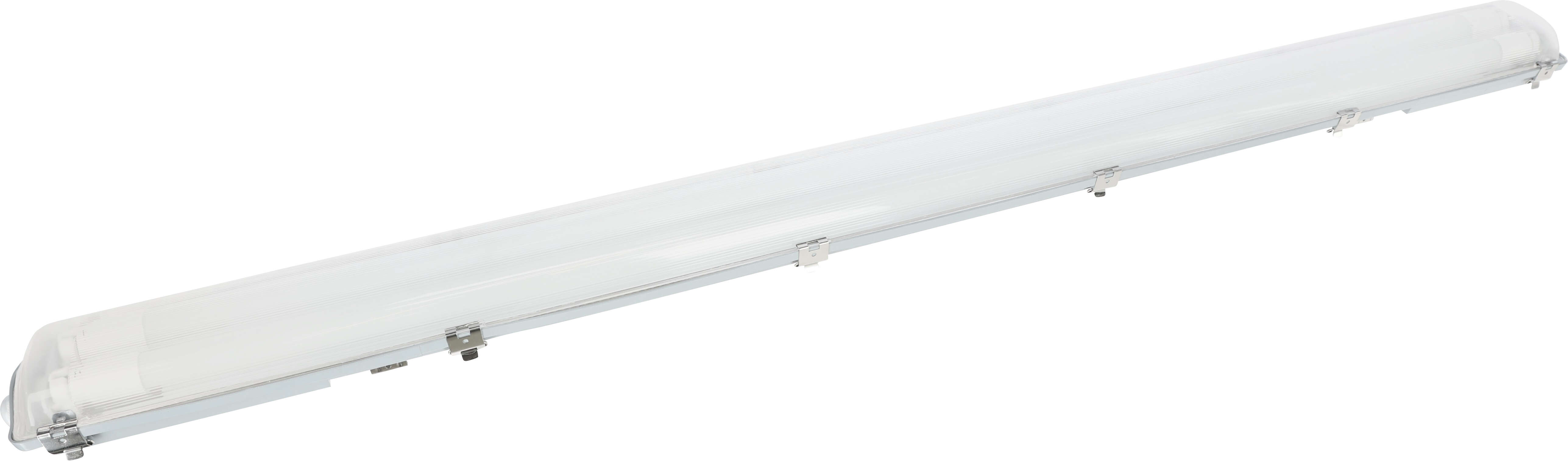 KERBL Feuchtraum-Wannenleuchte mit LED-Röhren