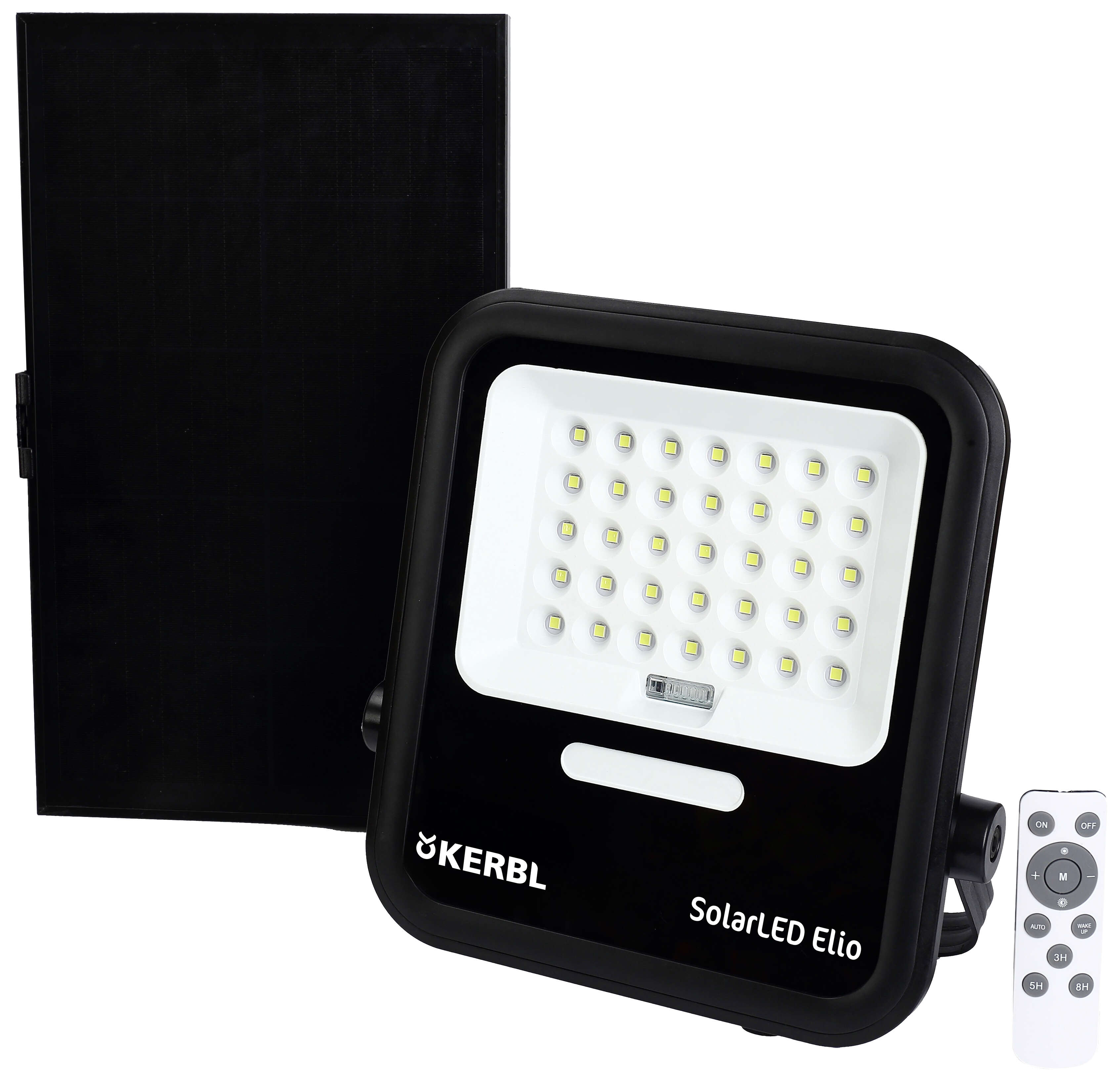 KERBL LED-Außenstrahler SolarLED Elio