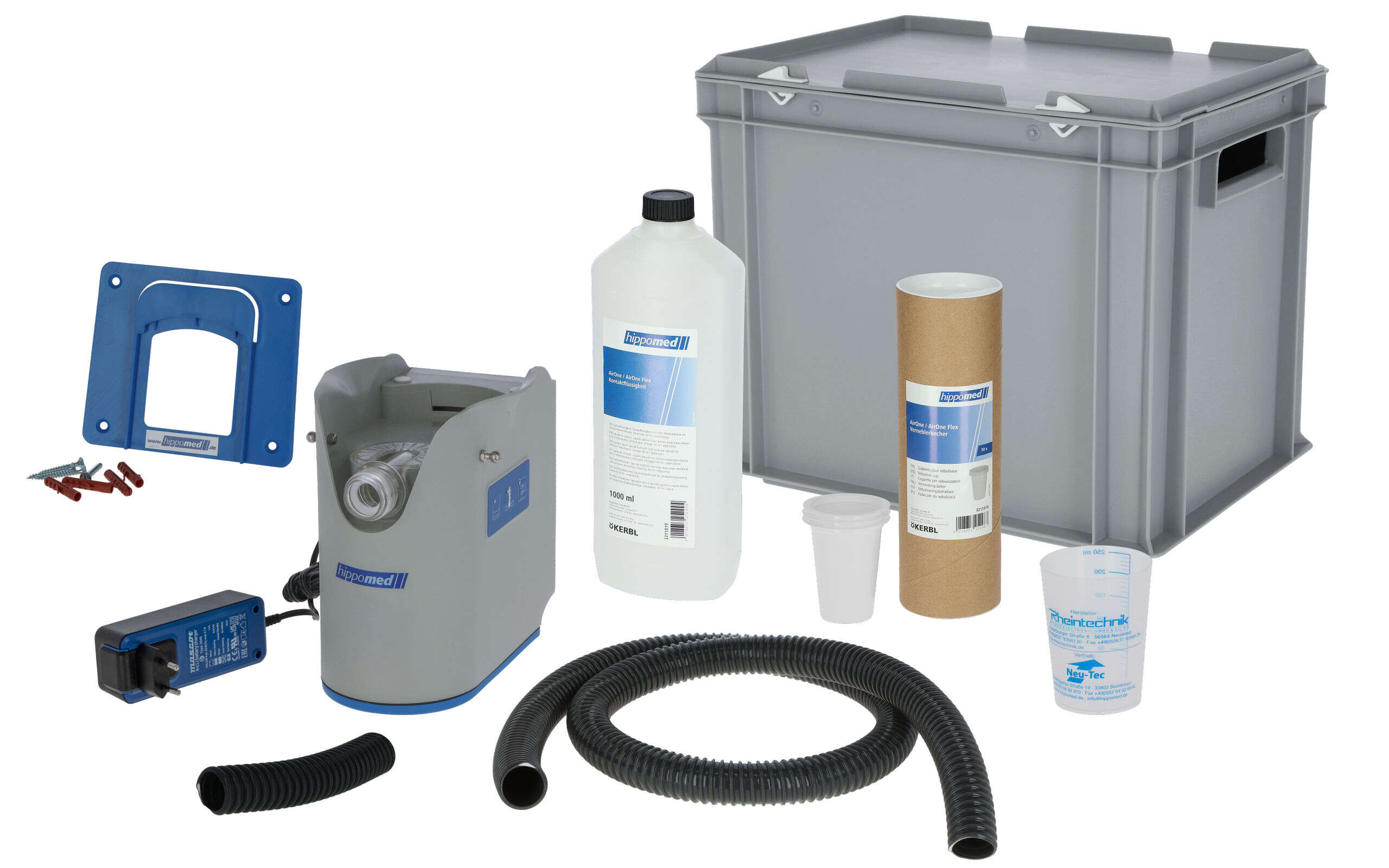 hippomed Akku-Ultraschall-Inhalator für Pferde AirOne Flex