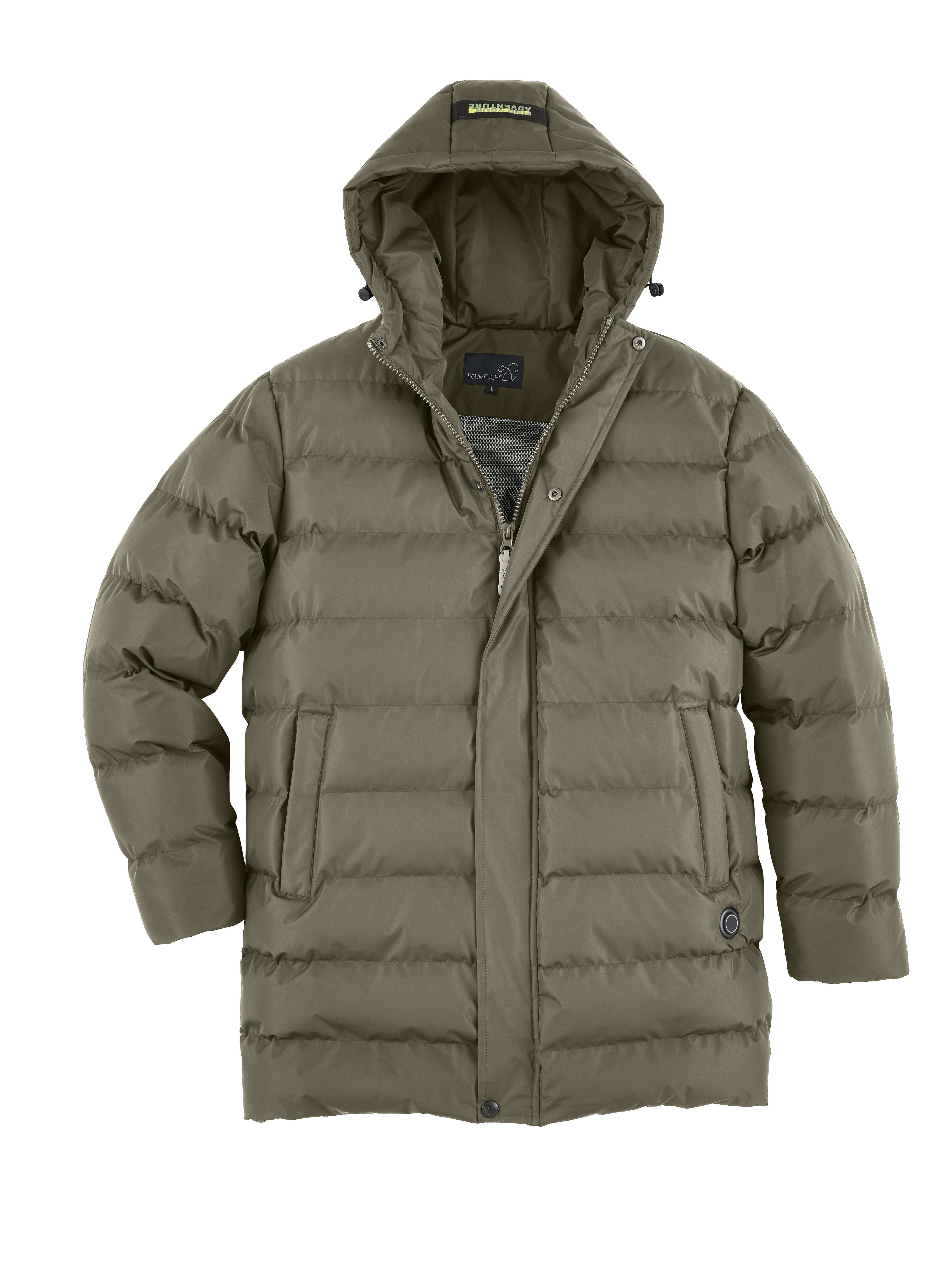 Baumfuchs Herren Stepp-Parka mit Heizfunktion