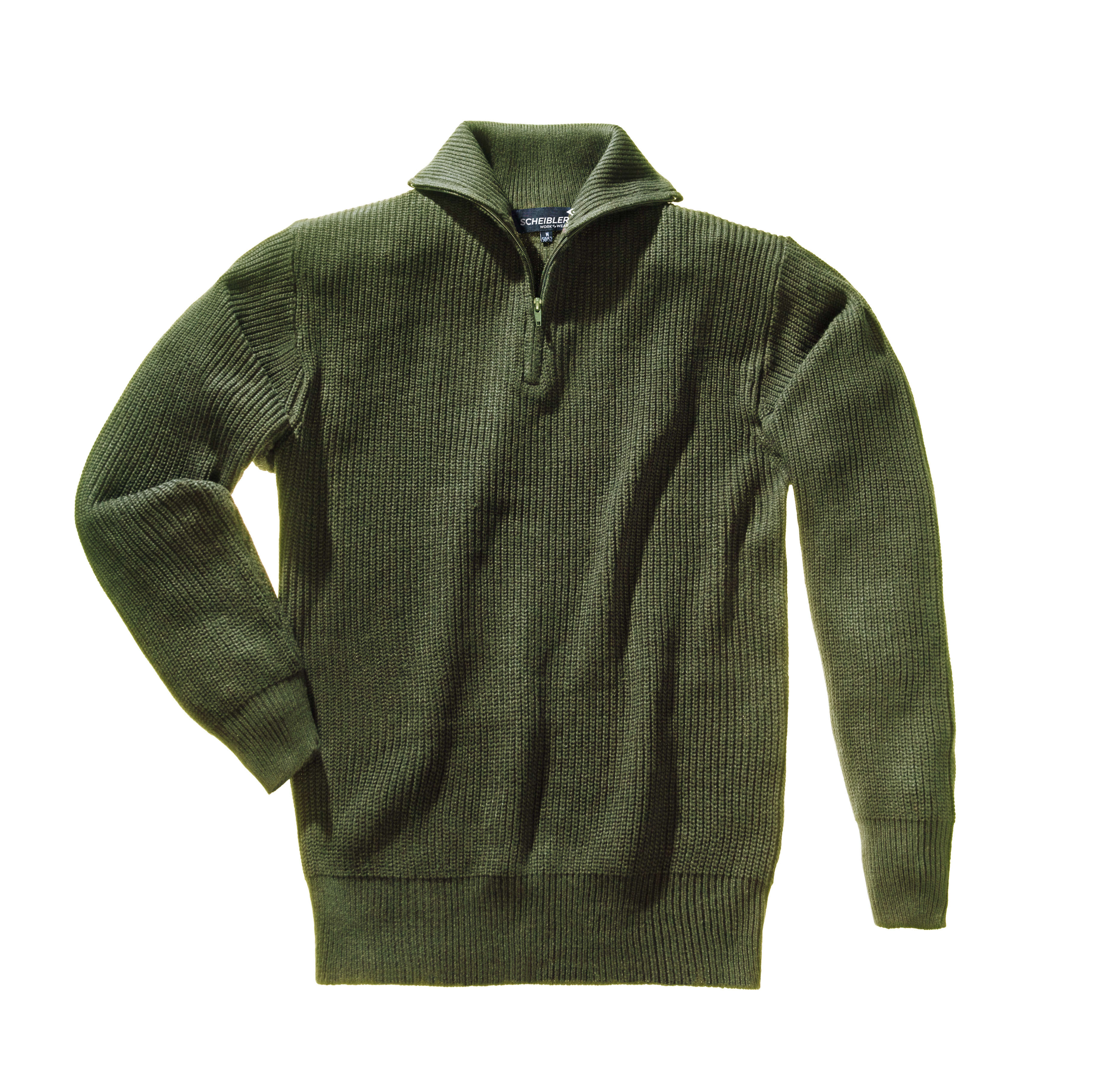 SCHEIBLER Herren Strick Troyer-Pullover