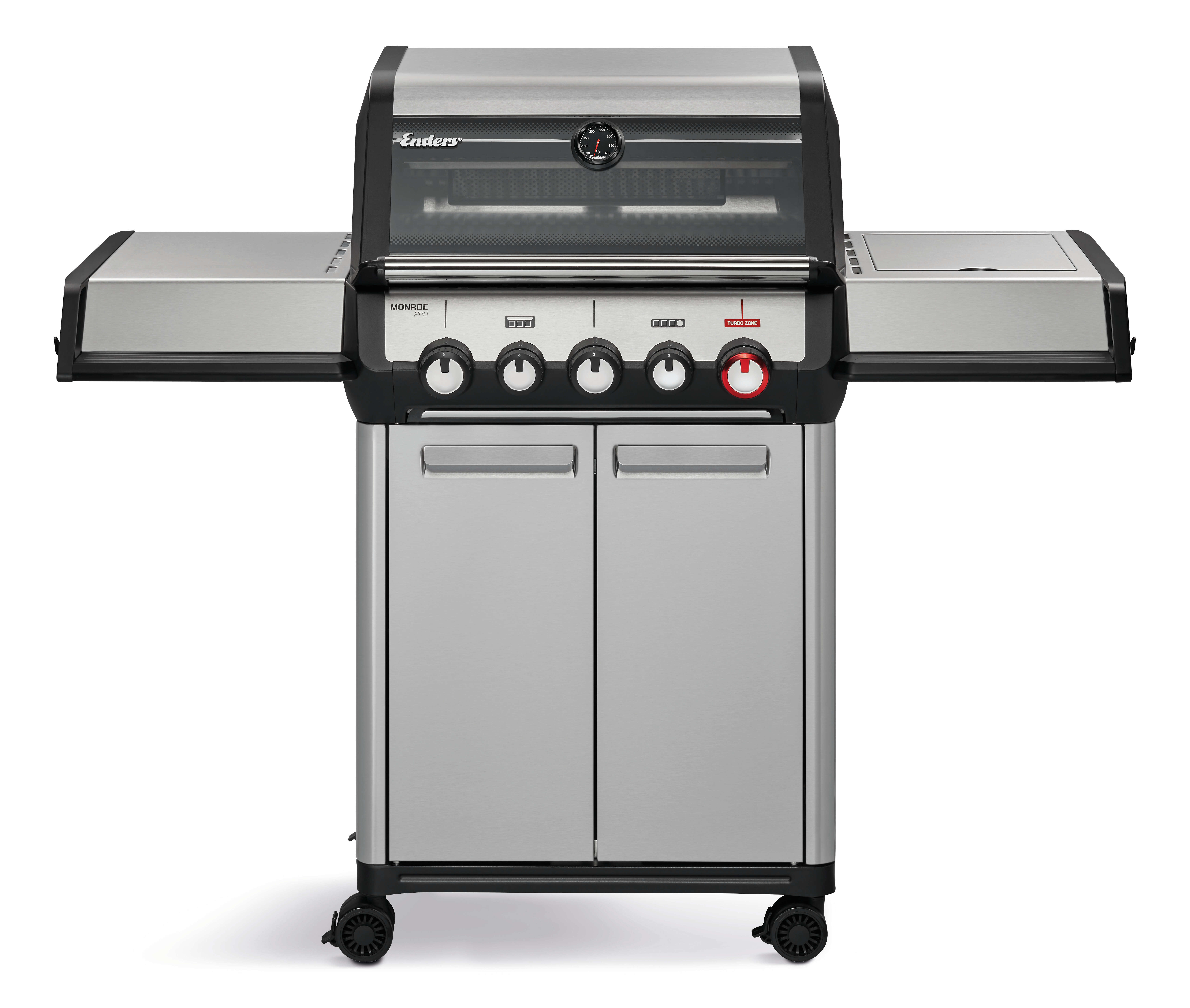 Enders Gasgrill Monroe II Pro 3 SIKR TURBO inkl. Wetterschutzhaube