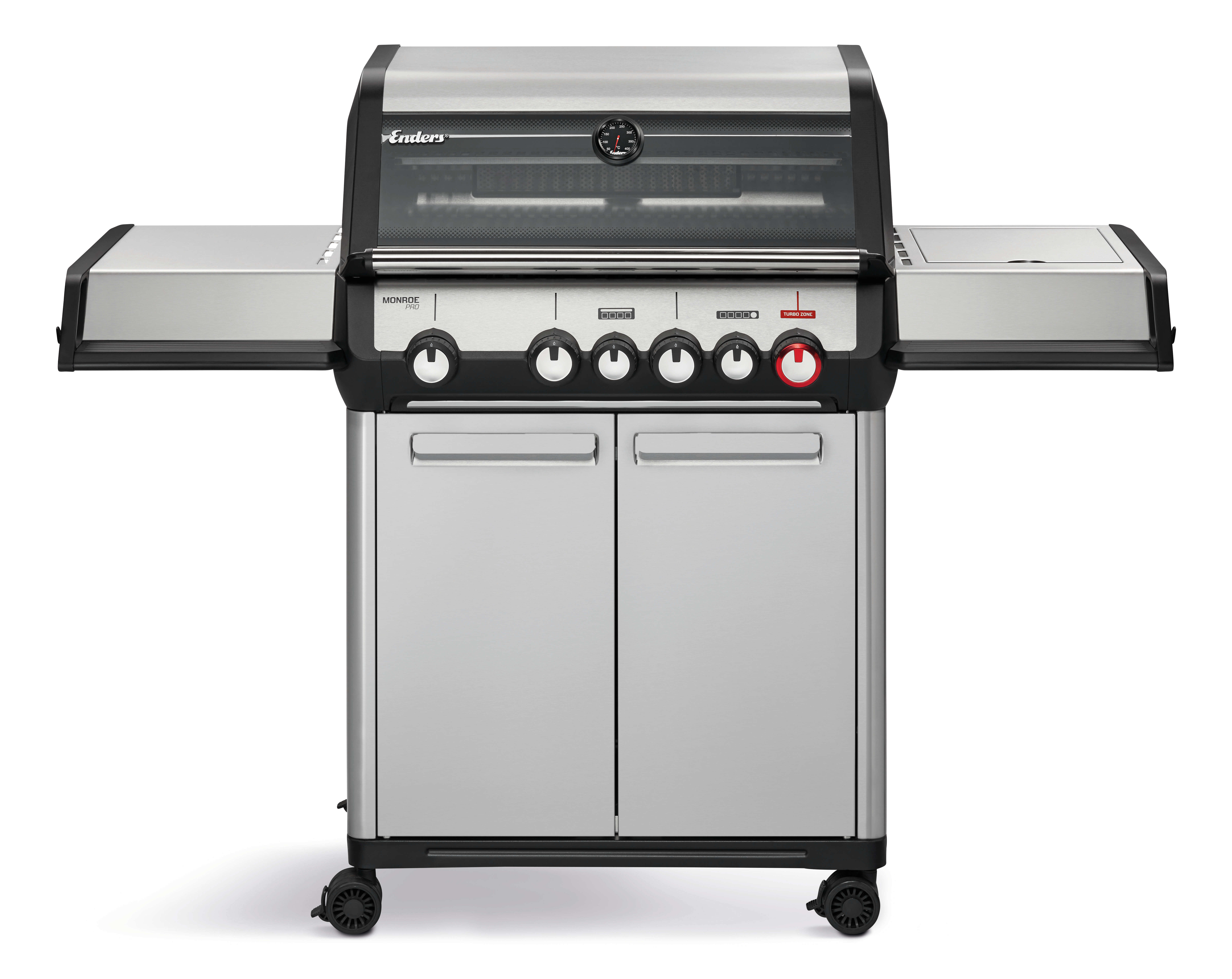 Enders Gasgrill Monroe II Pro 4 SIKR TURBO inkl. Wetterschutzhaube