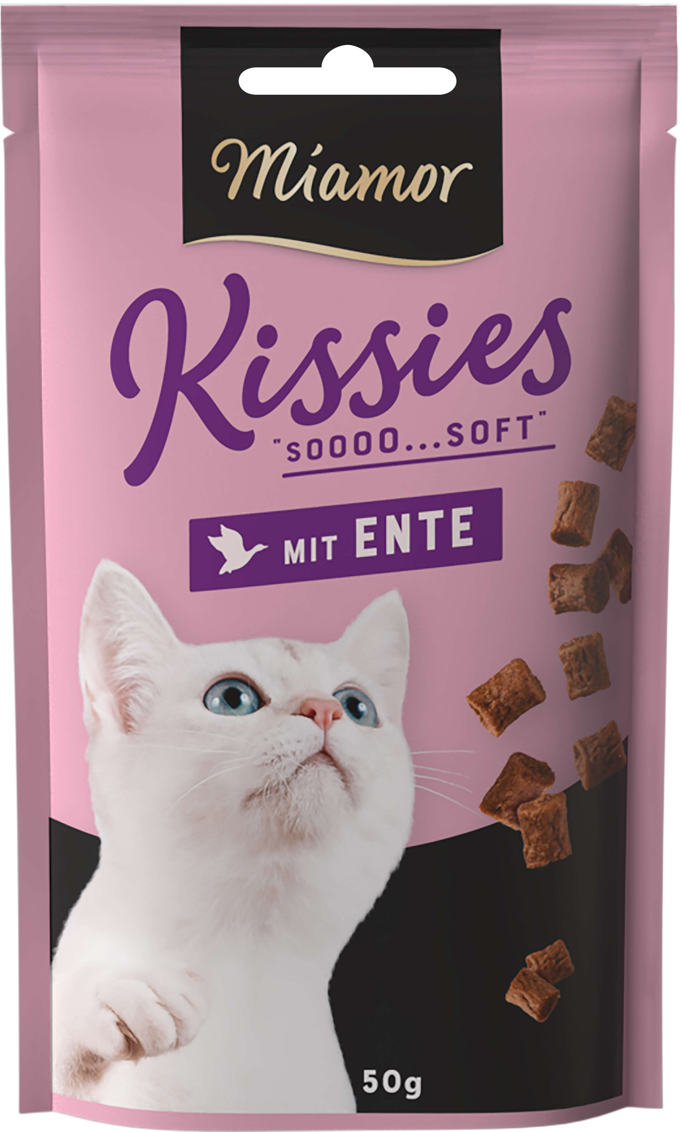 Miamor Katzenleckerli Kissies mit Ente