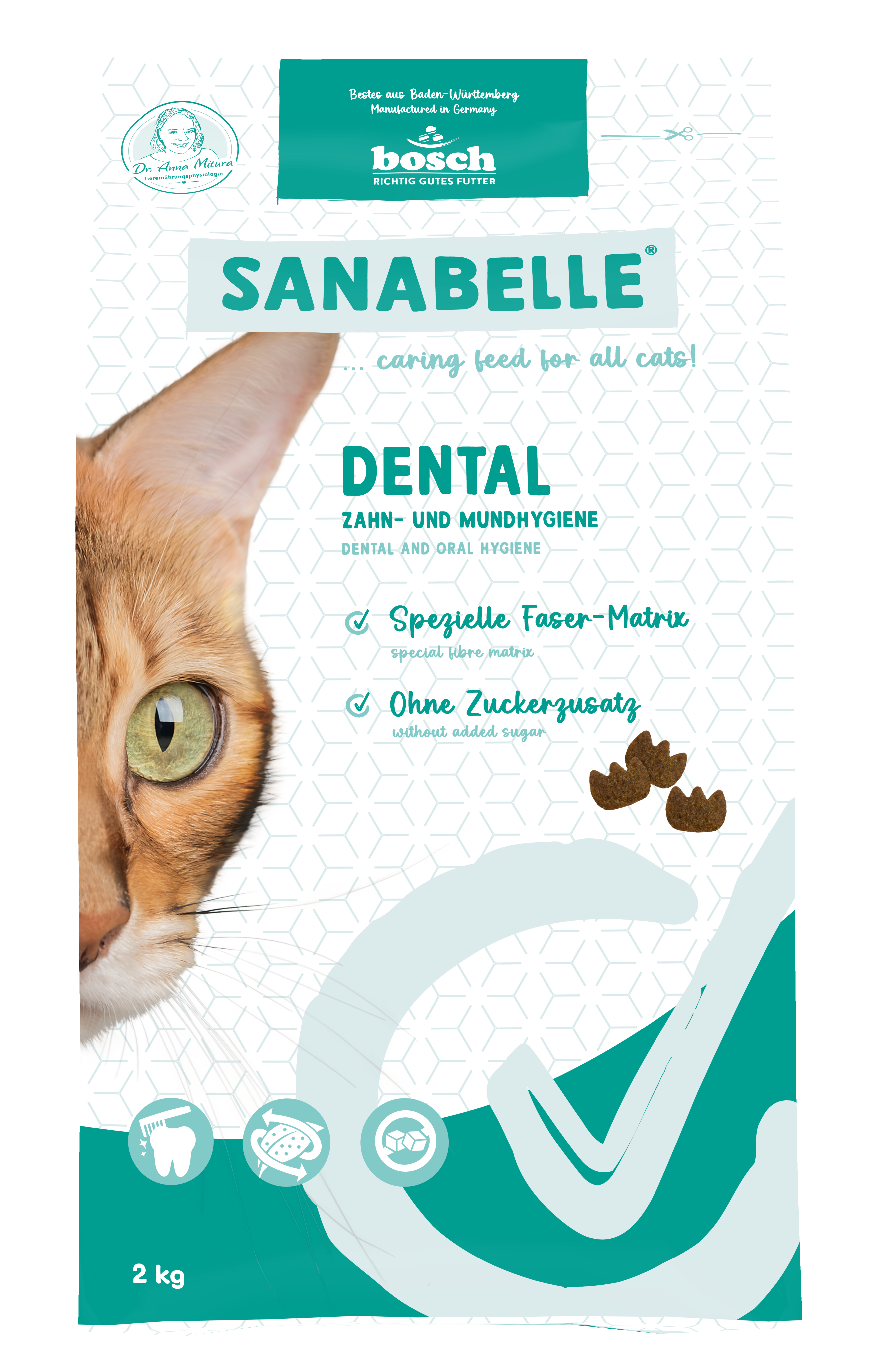 Sanabelle Katzen-Trockenfutter Dental
