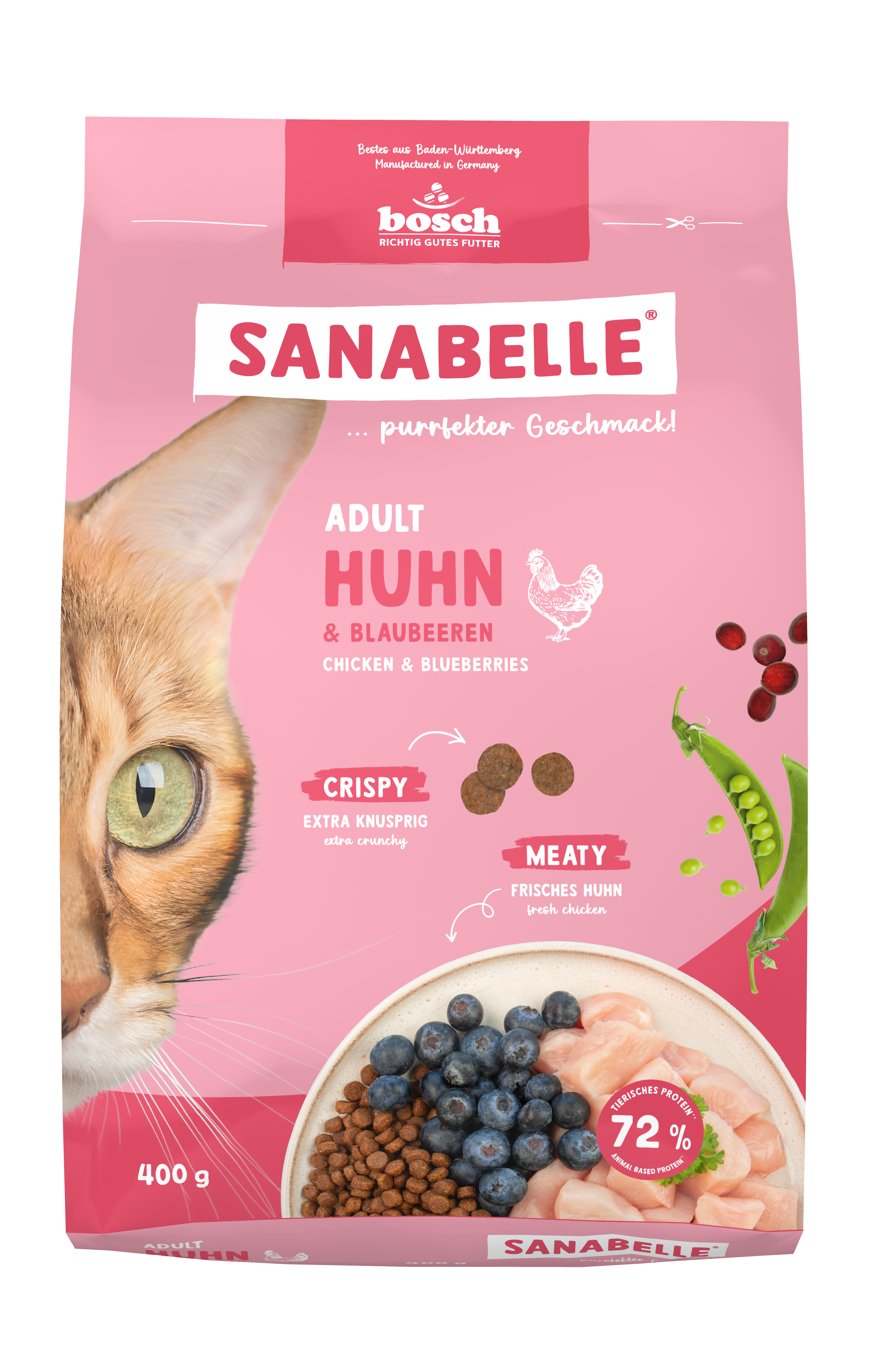 Sanabelle Katzen-Trockenfutter Adult Huhn