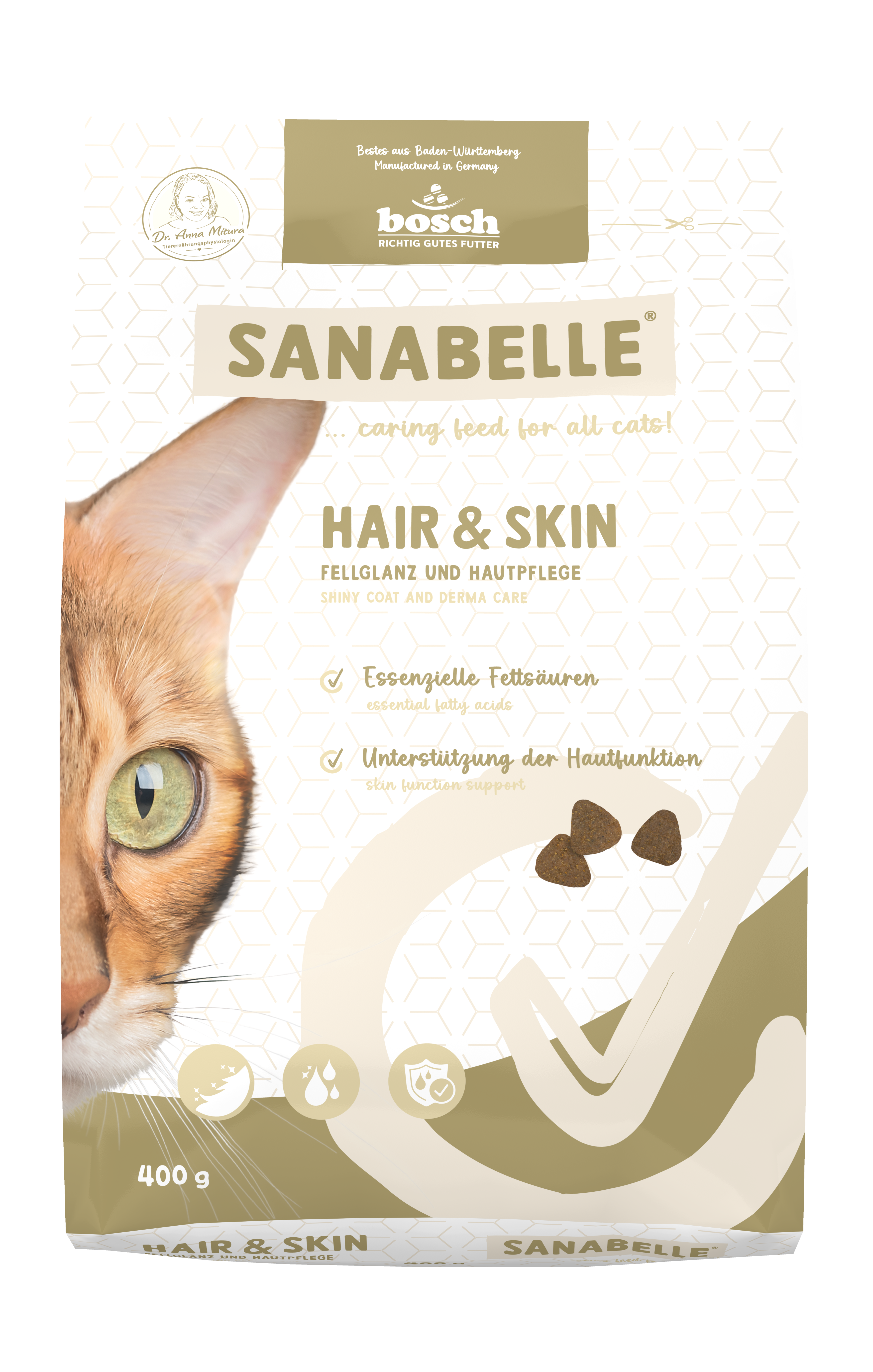 Sanabelle Katzen-Trockenfutter Hair & Skin