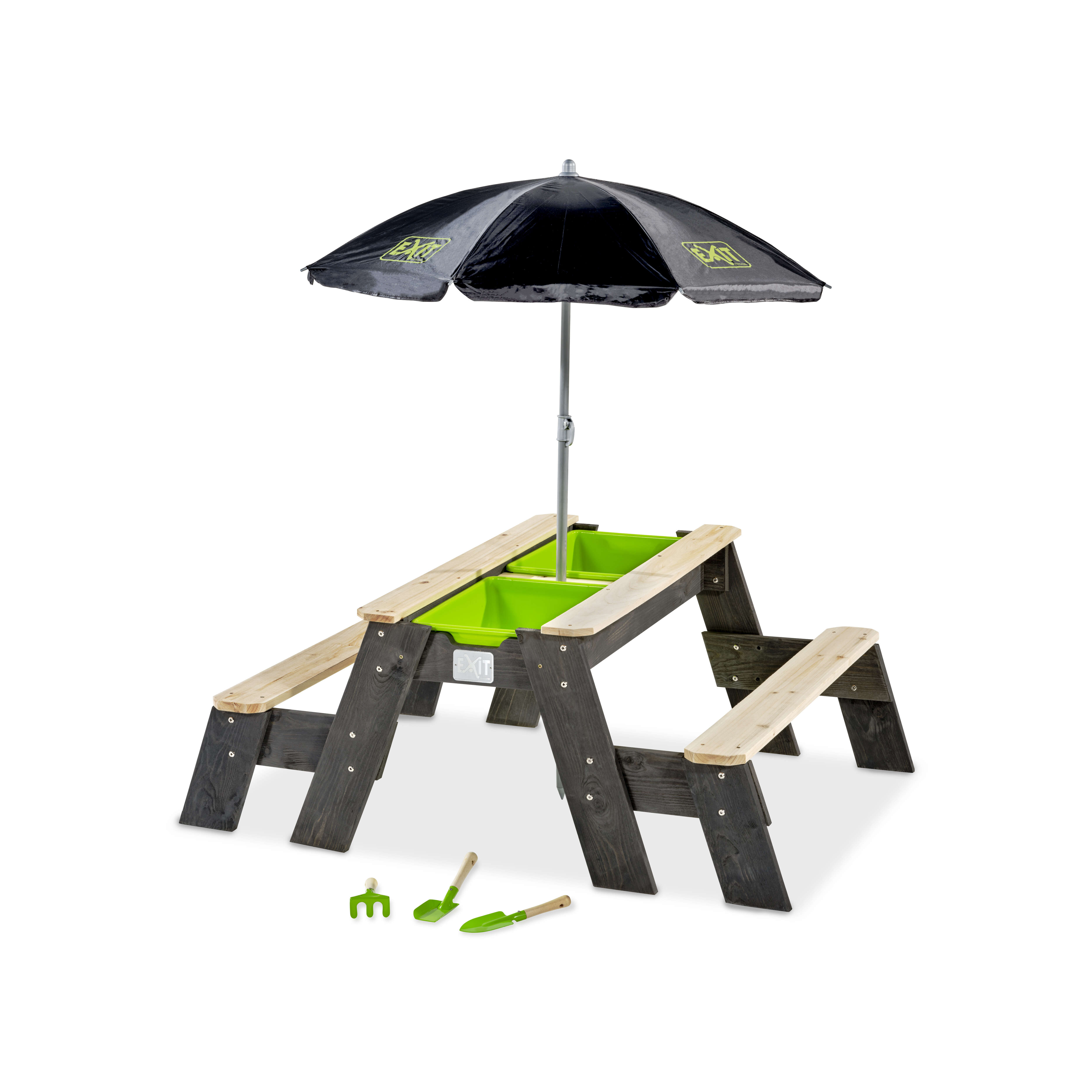 EXIT TOYS Aksent Sand,- Wasser- und Picknicktisch