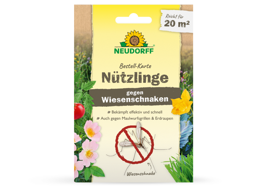 NEUDORFF Bestell-Karte Nützlinge gegen Wiesenschnaken