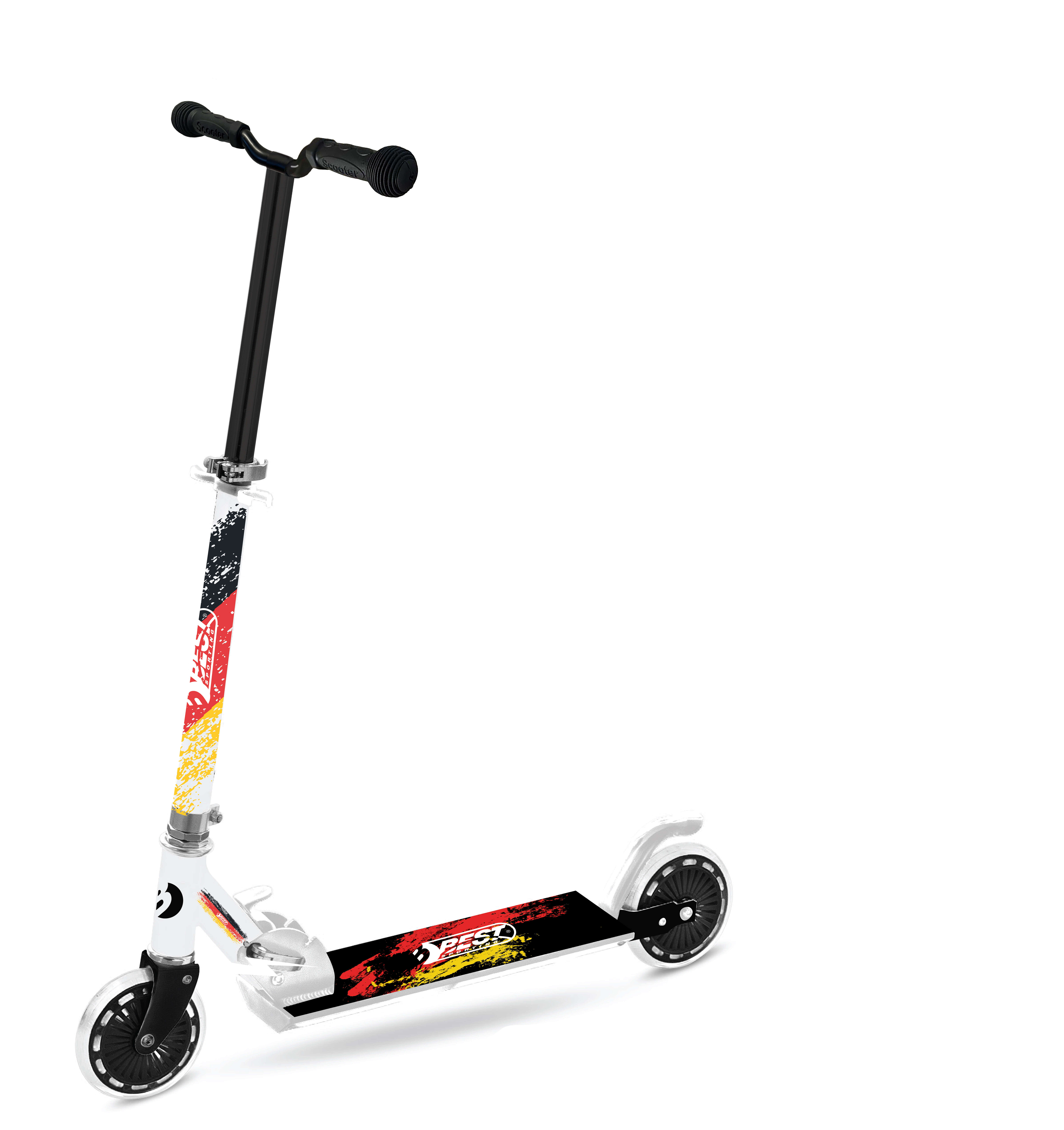 BEST SPORTING Kinderroller Scooter 120er Nation