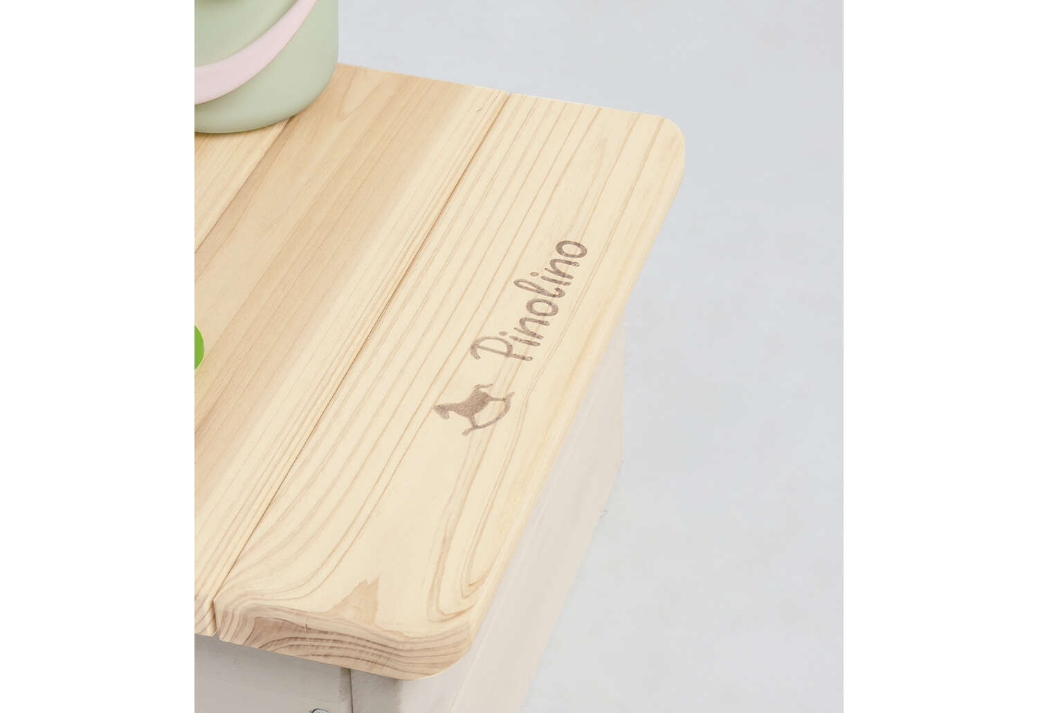 Pinolino Holz Sandkasten Hedda mit Abdeckungen